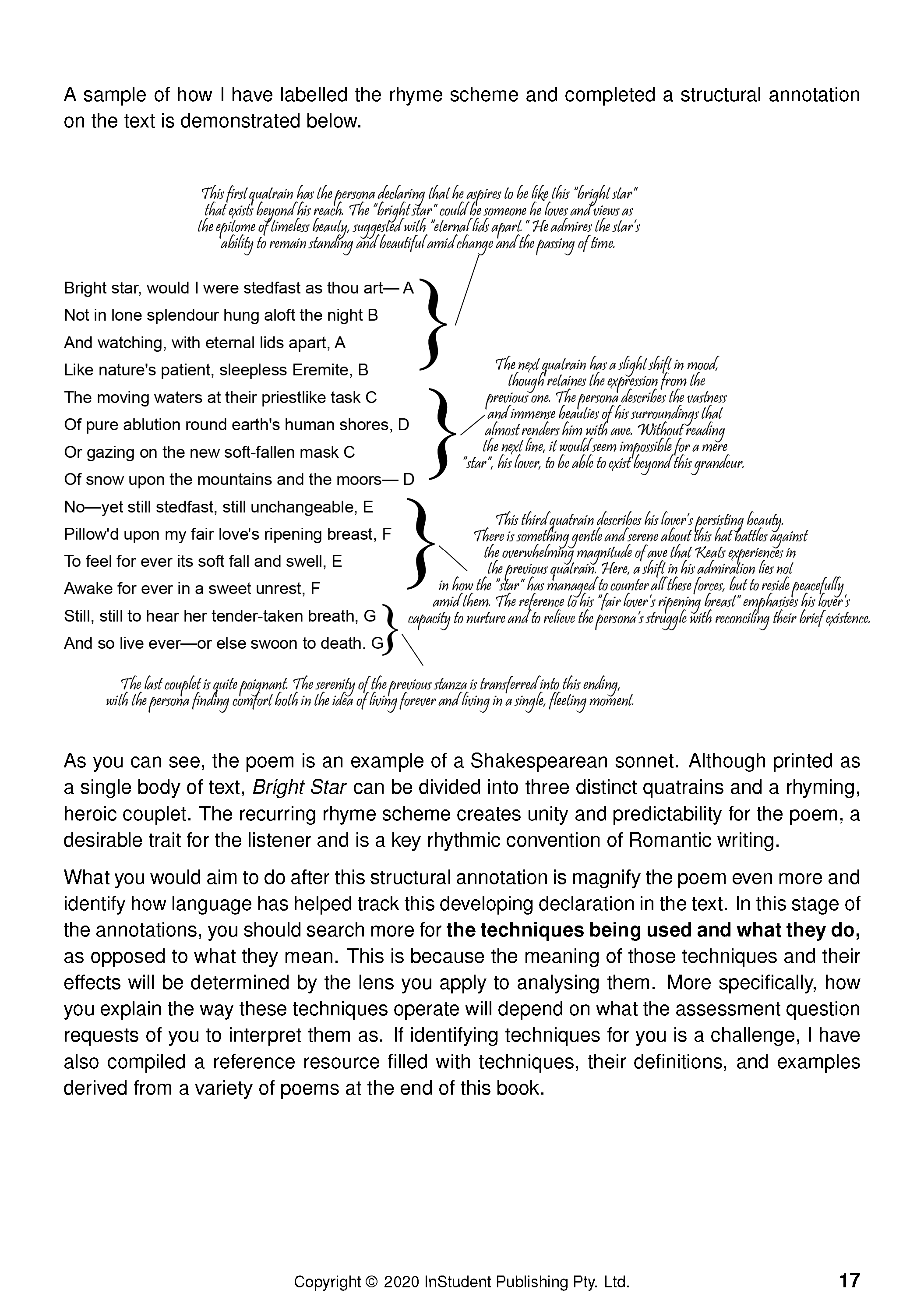 ATAR Notes Analysis Guides: How To Analyse Poetry - Image 10