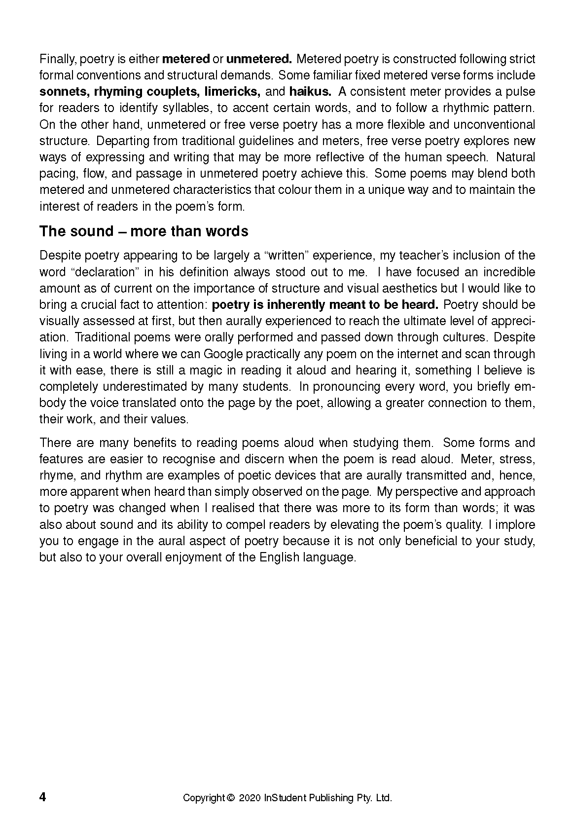ATAR Notes Analysis Guides: How To Analyse Poetry - Image 8