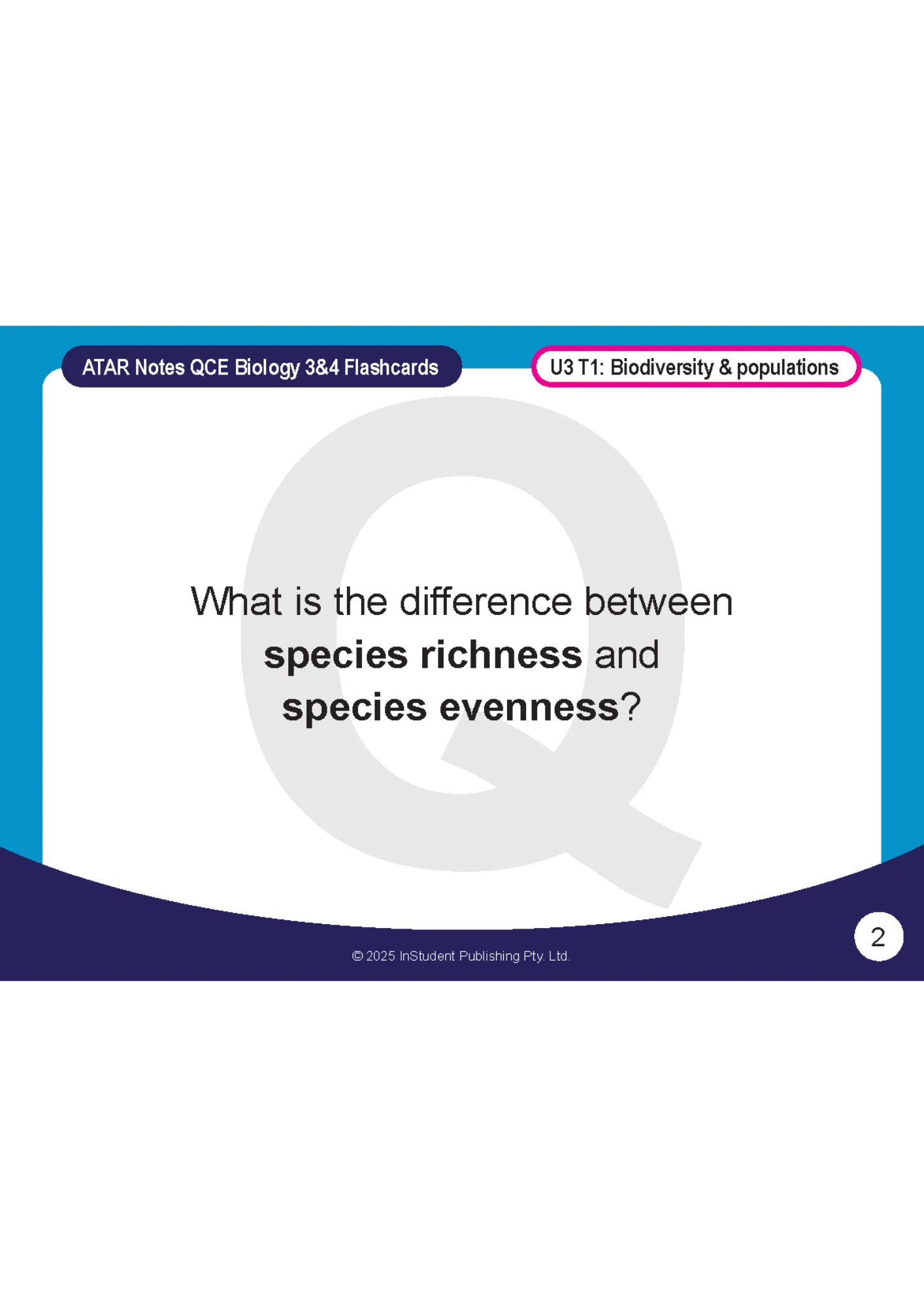 ATAR Notes QCE Biology 3&4 (2026-2028) Flashcards - Image 4