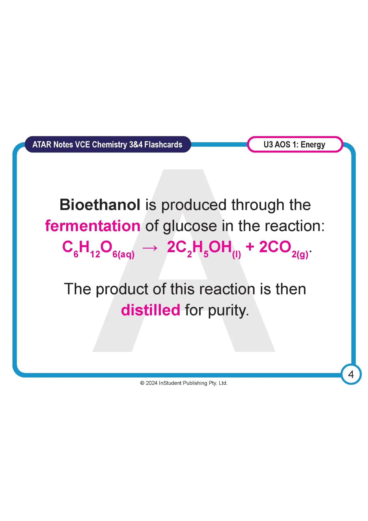 ATAR Notes VCE Chemistry 3&4 Flashcards - Image 5