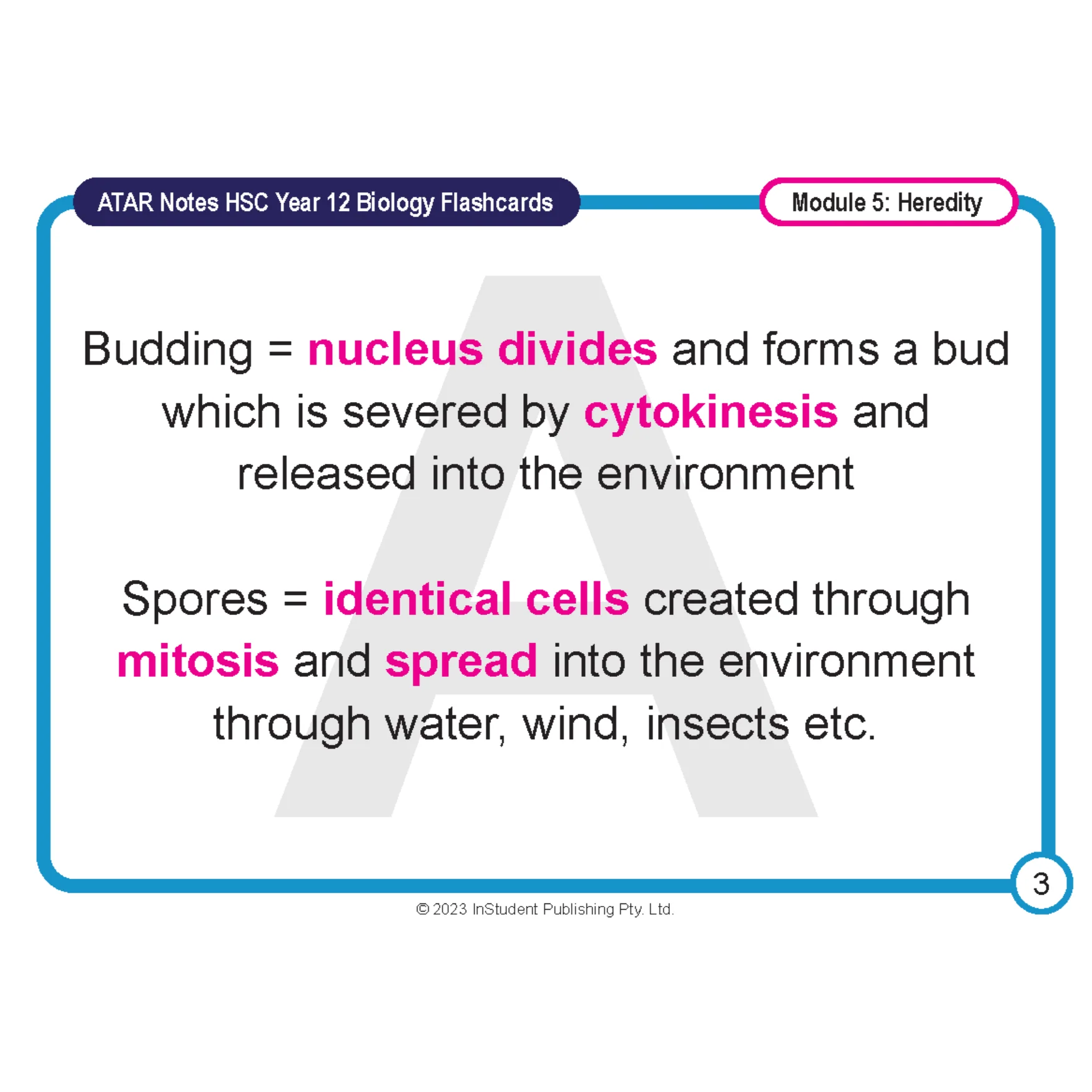 ATAR Notes HSC Year 12 Biology Flashcards - Image 3