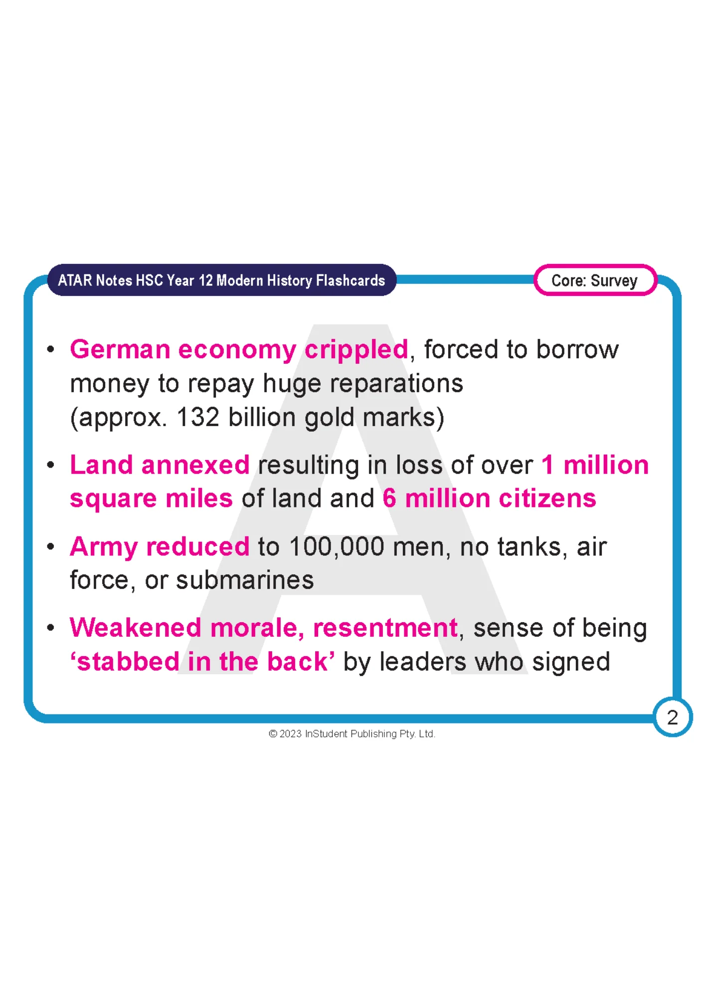 ATAR Notes HSC Year 12 Modern History Flashcards - Image 5