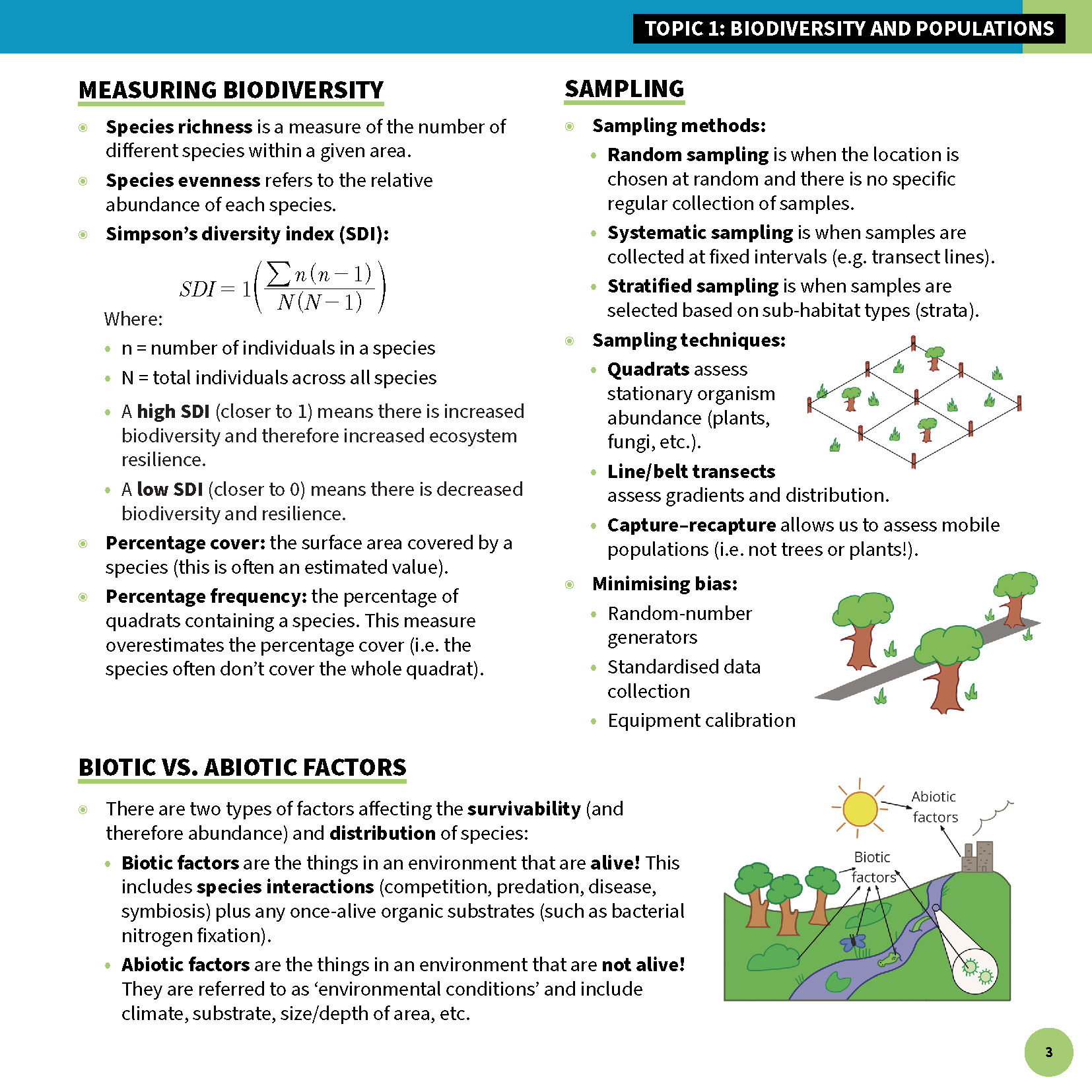 ATAR Notes QCE Biology 3&4 Summary Sheets (2026-2028) - Image 5