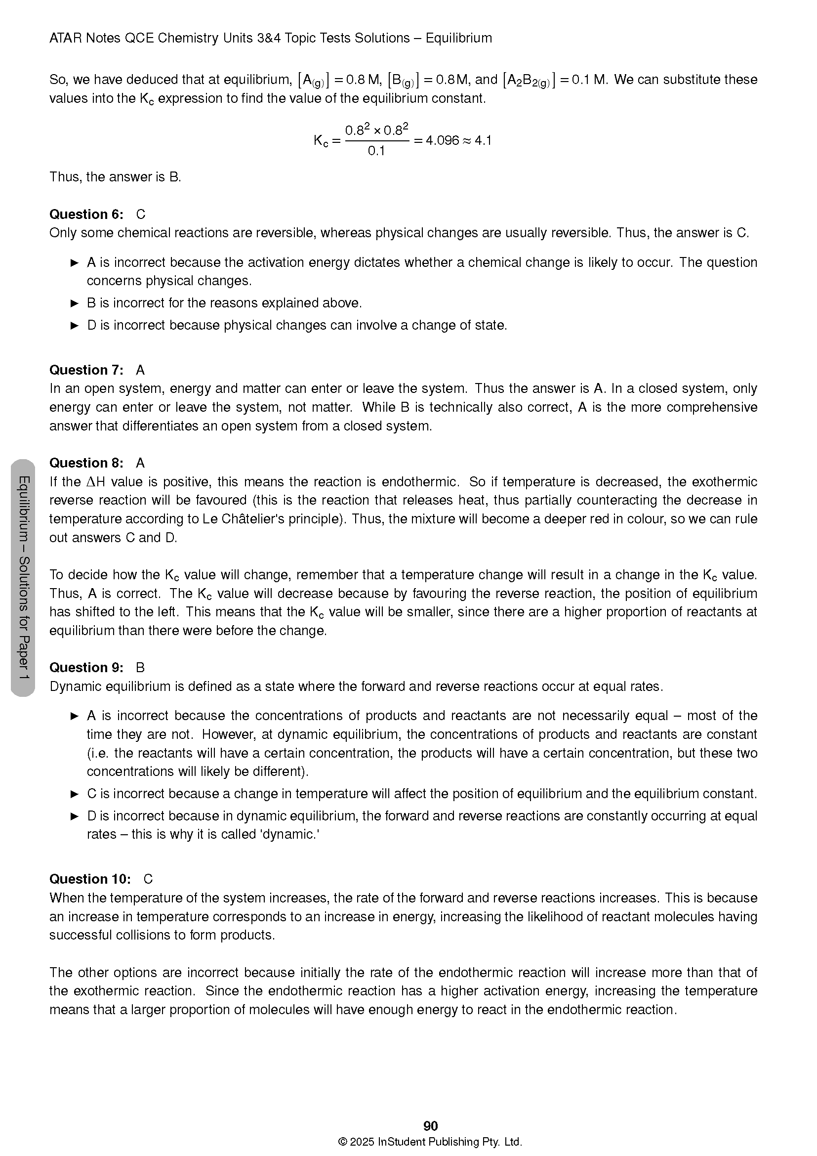 ATAR Notes QCE Chemistry 3&4 Topic Tests (2026-2028) - Image 11