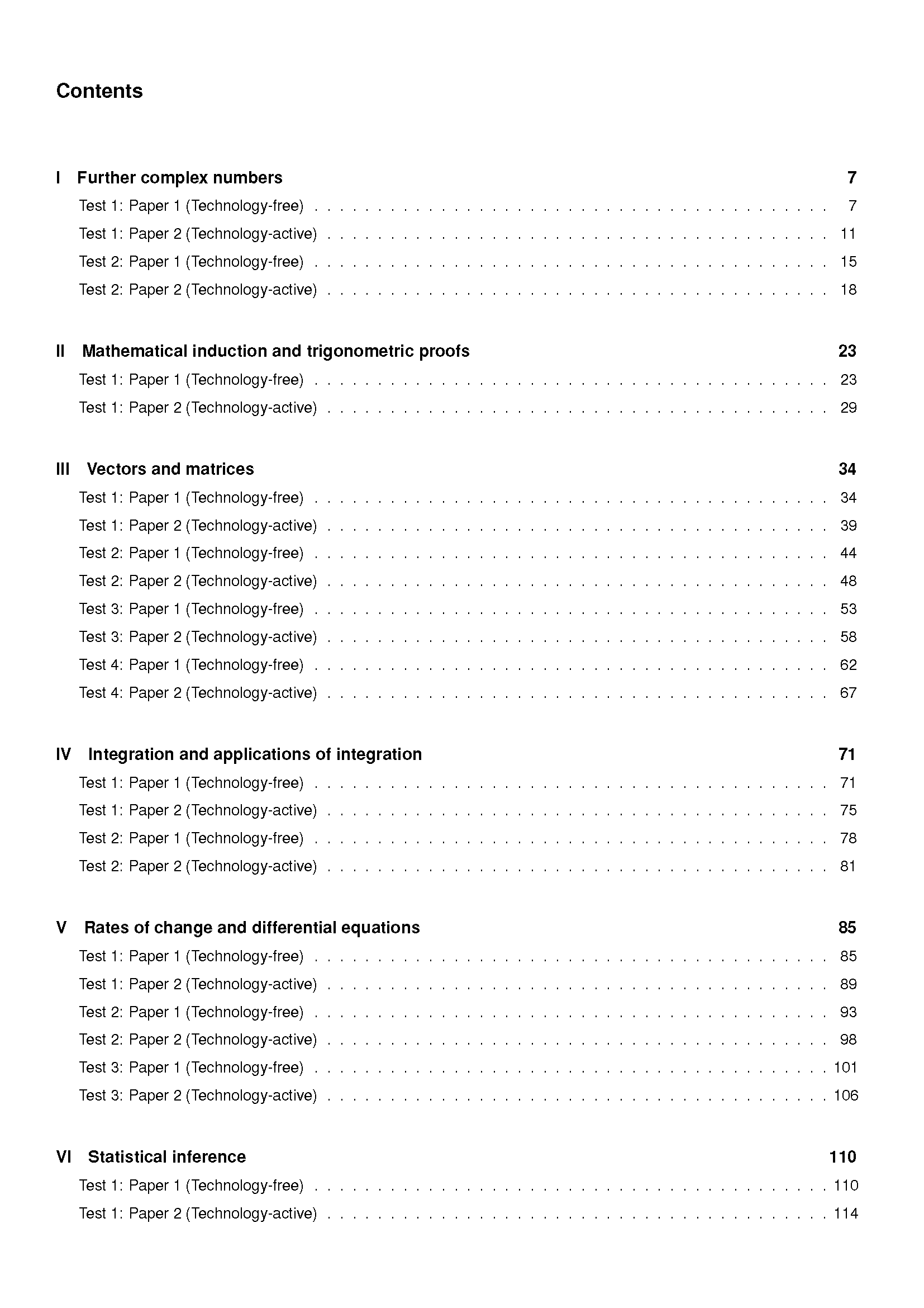 ATAR Notes QCE Specialist Maths 3&4 Topic Tests (2026-2028) - Image 4