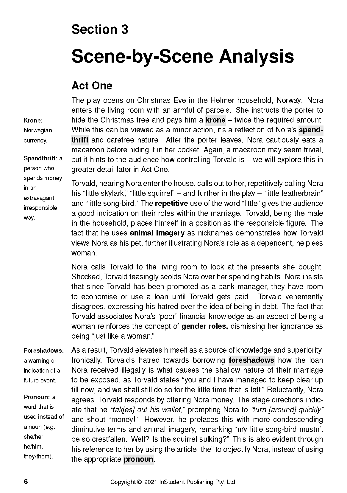 ATAR Notes Text Guide: A Doll's House by Henrik Ibsen - Image 10