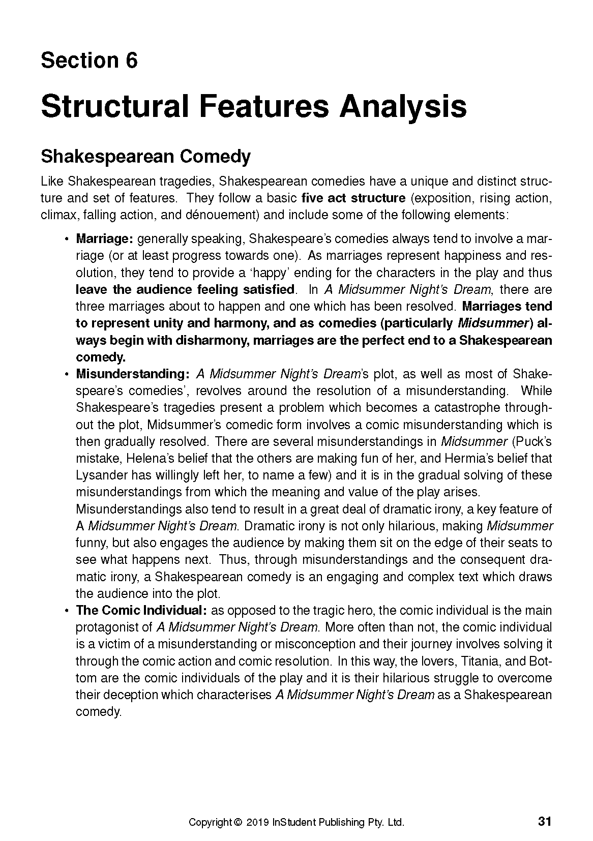 ATAR Notes Text Guide: A Midsummer Night's Dream by William Shakespeare - Image 9