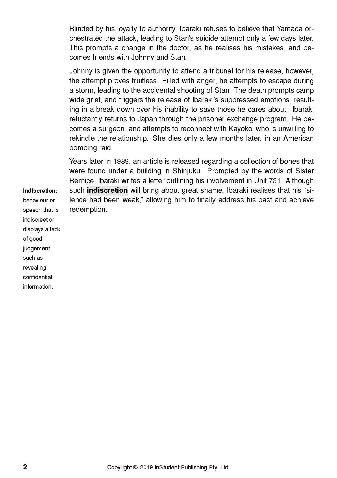 ATAR Notes Text Guide: After Darkness by Christine Piper - Image 7