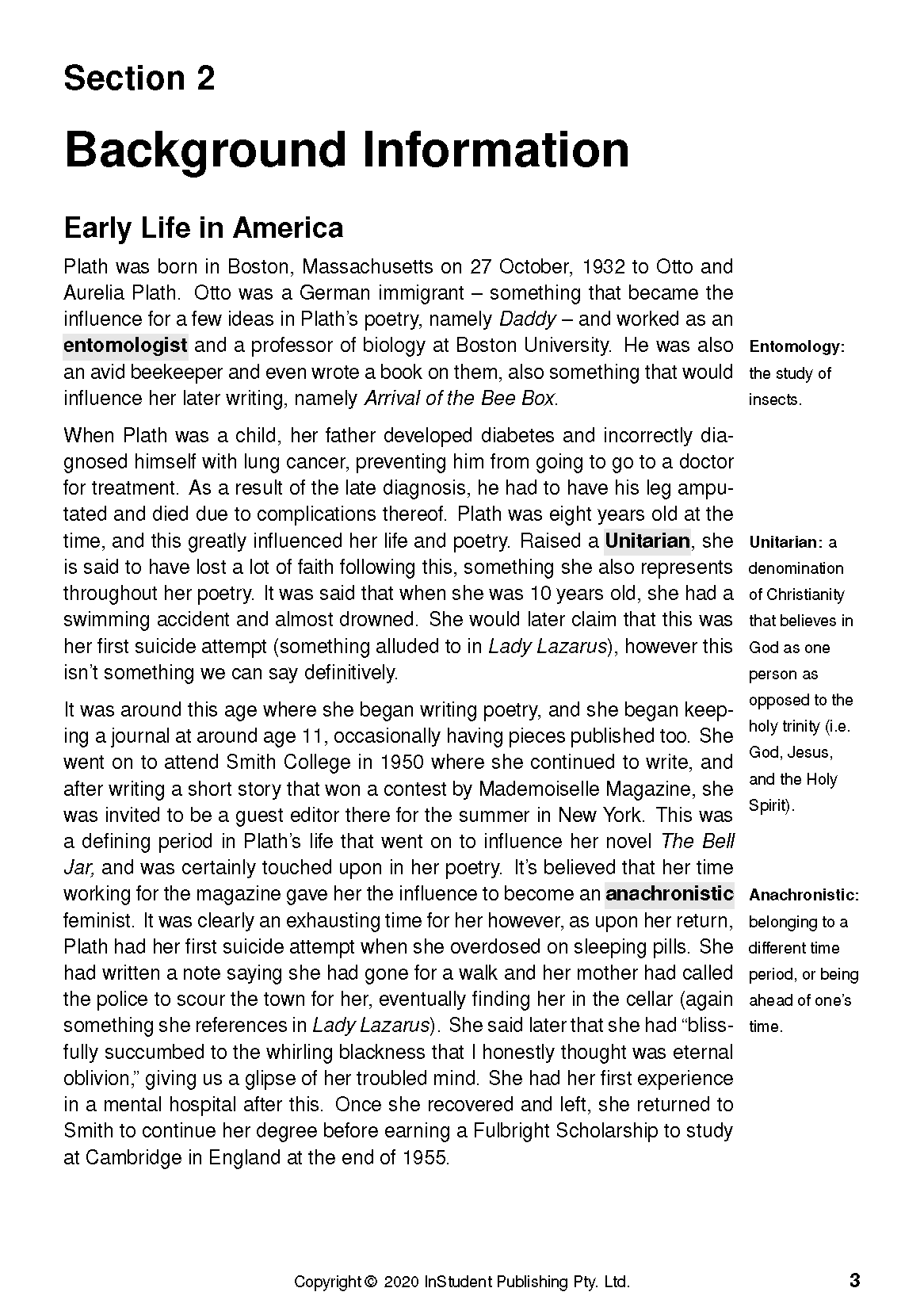 ATAR Notes Text Guide: Ariel by Sylvia Plath - Image 7