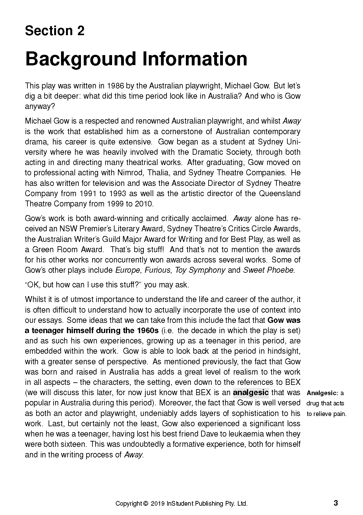 ATAR Notes Text Guide: Away by Michael Gow - Image 7