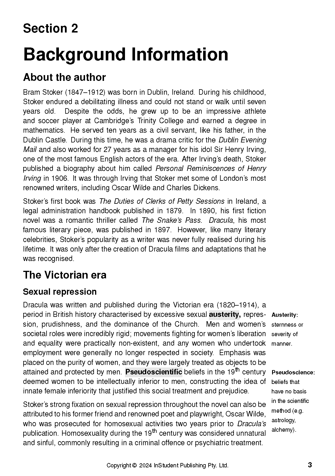 ATAR Notes Text Guide: Dracula by Bram Stoker - Image 7