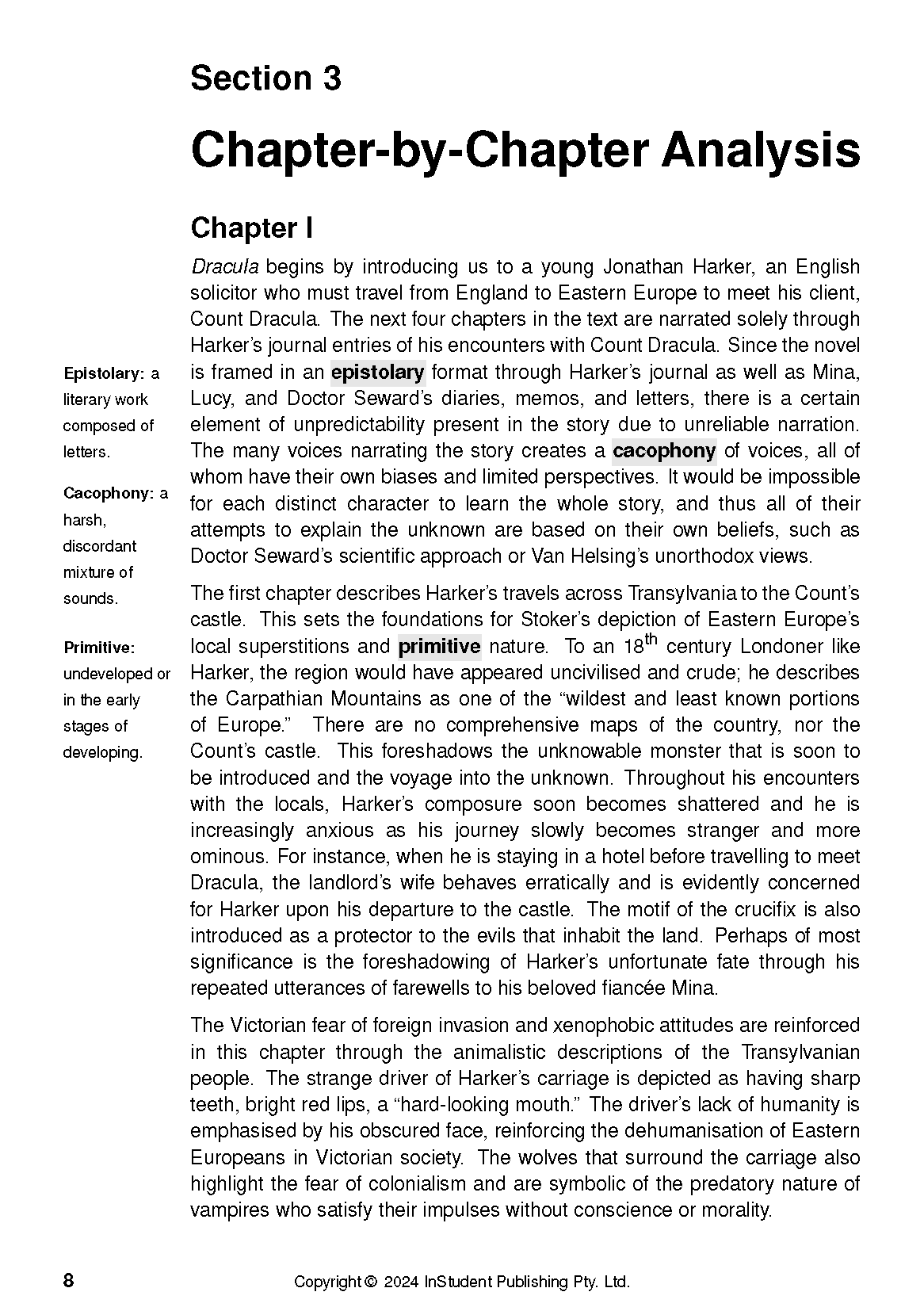 ATAR Notes Text Guide: Dracula by Bram Stoker - Image 9