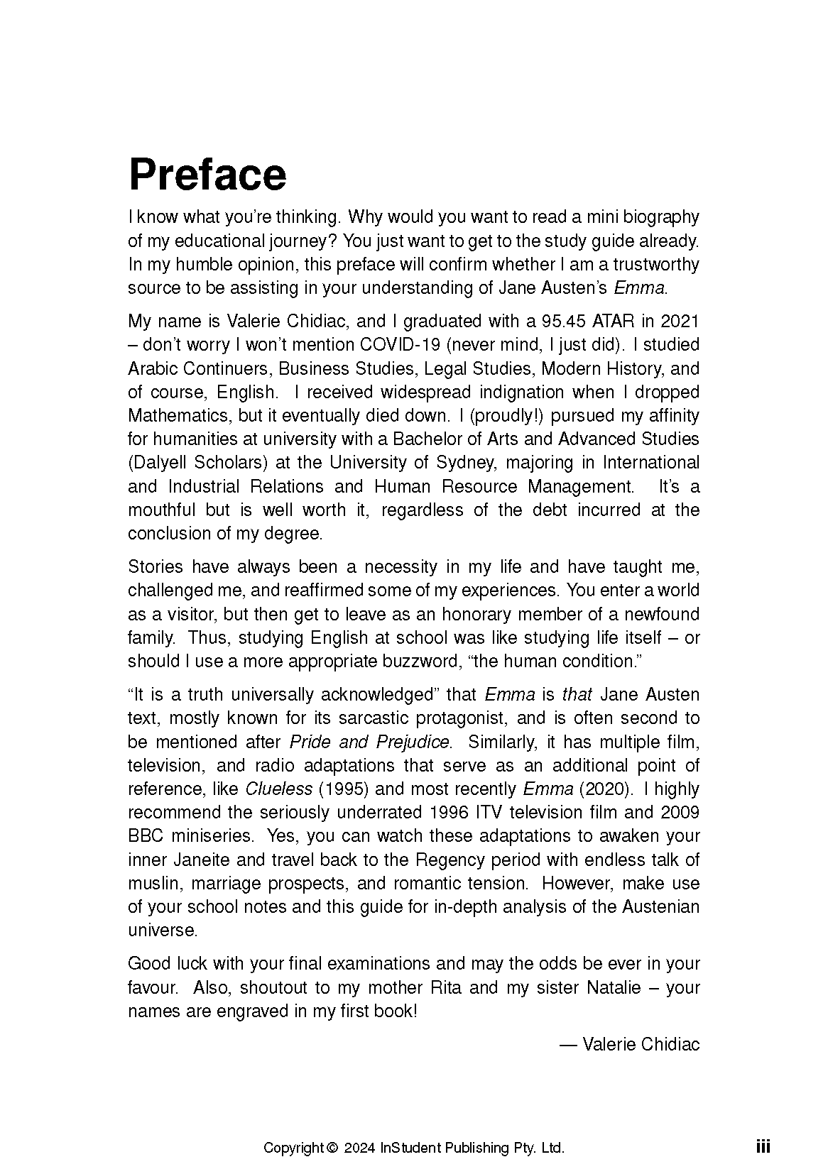 ATAR Notes Text Guide: Emma by Jane Austen - Image 2