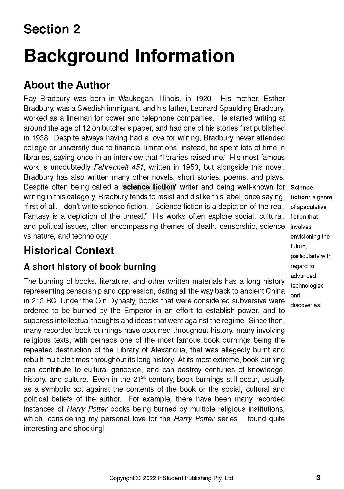 ATAR Notes Text Guide: Fahrenheit 451 by Ray Bradbury - Image 7