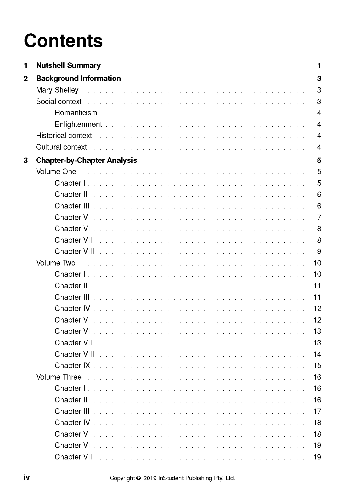 ATAR Notes Text Guide: Frankenstein by Mary Shelley - Image 3