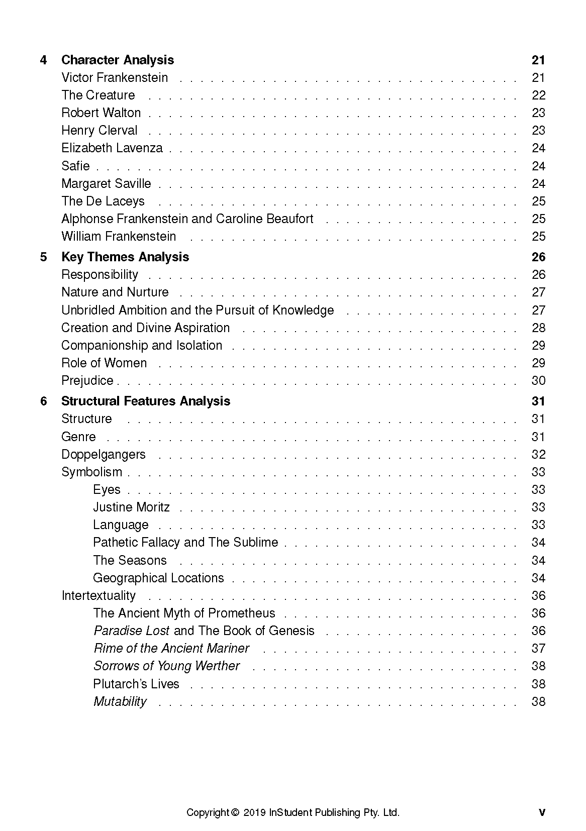 ATAR Notes Text Guide: Frankenstein by Mary Shelley - Image 4