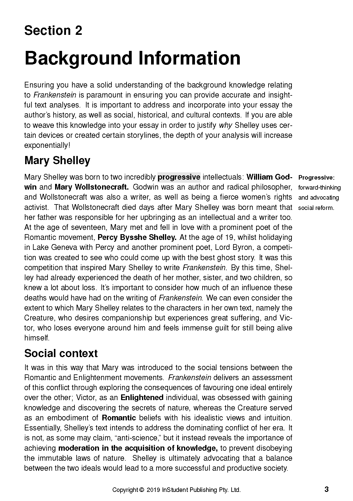 ATAR Notes Text Guide: Frankenstein by Mary Shelley - Image 8