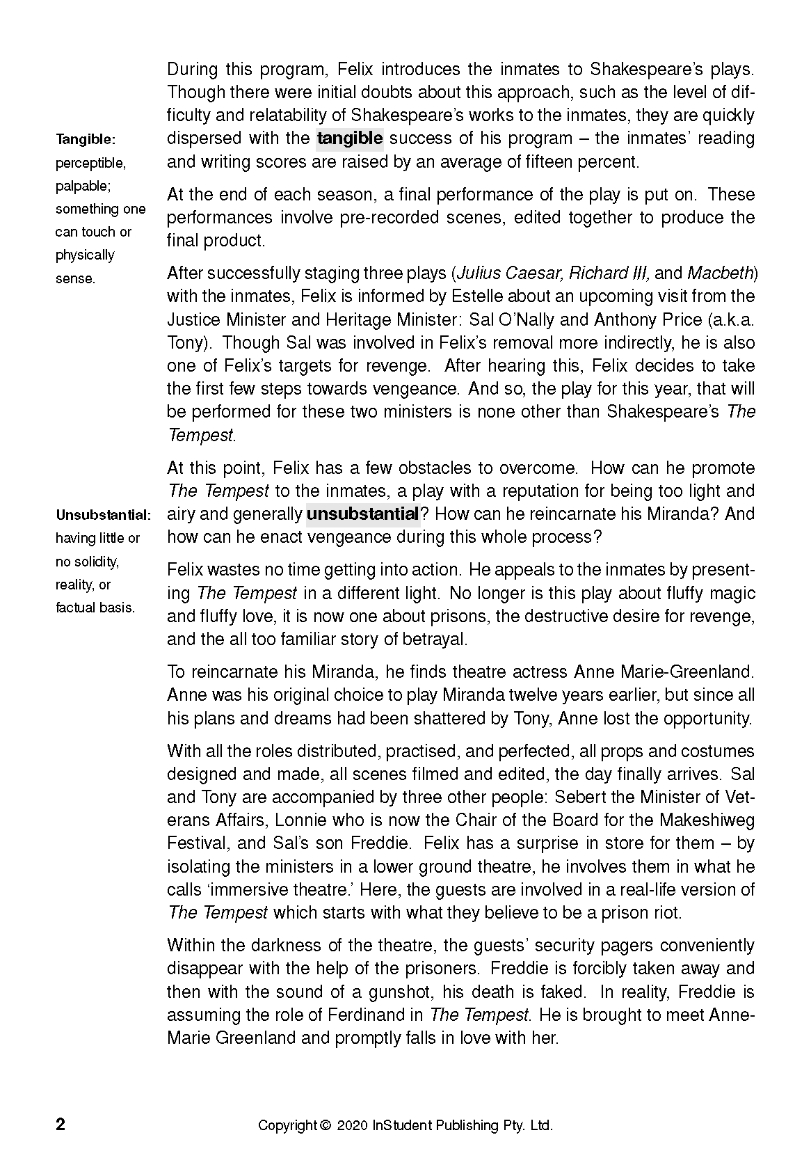 ATAR Notes Text Guide: Hag-Seed by Margaret Atwood - Image 7
