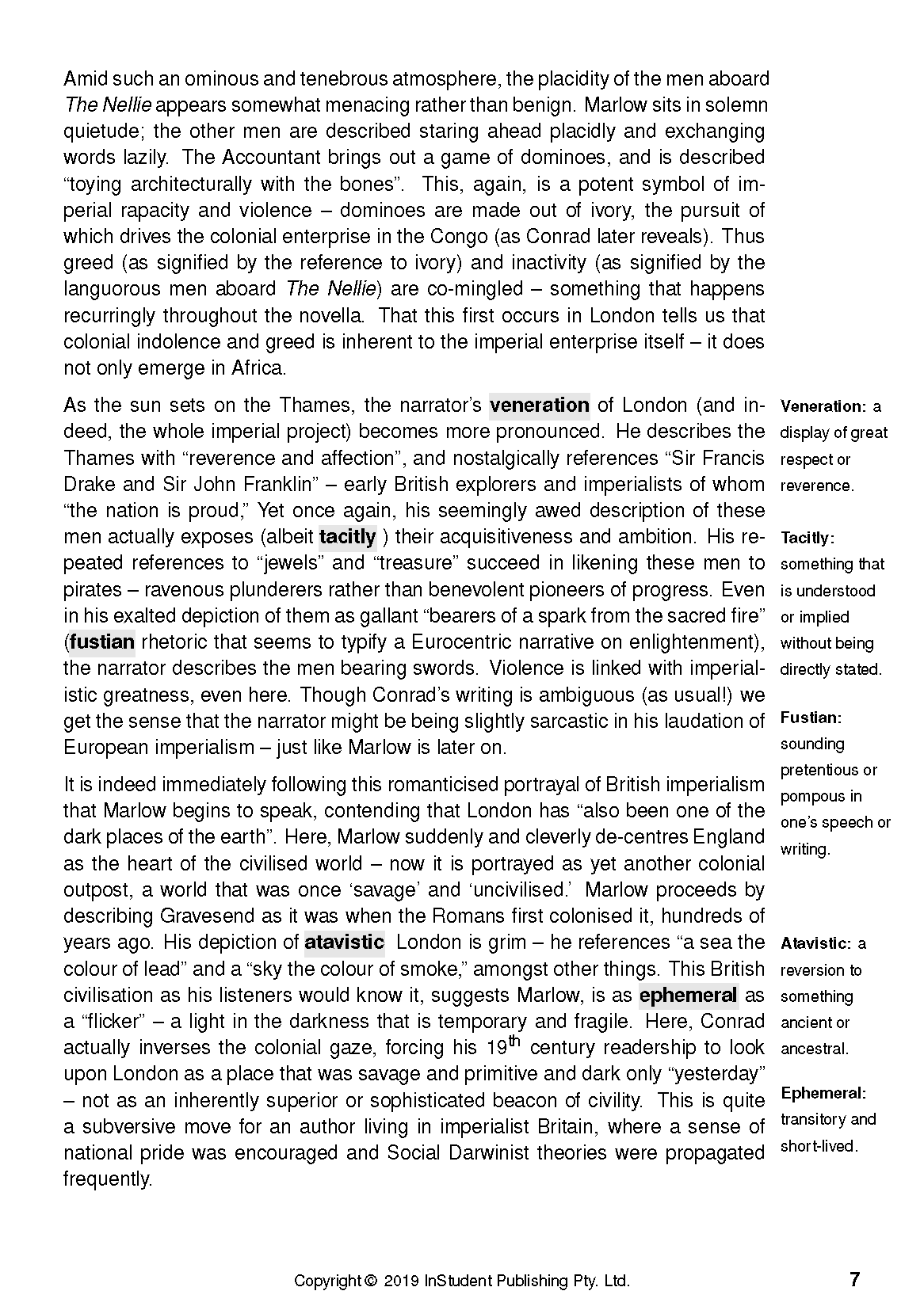 ATAR Notes Text Guide: Heart of Darkness by Joseph Conrad - Image 10