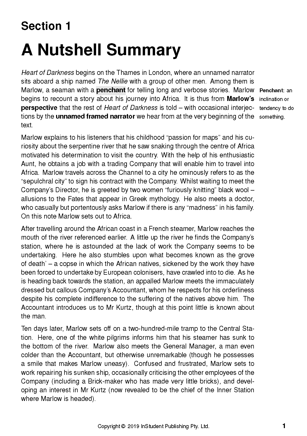ATAR Notes Text Guide: Heart of Darkness by Joseph Conrad - Image 6