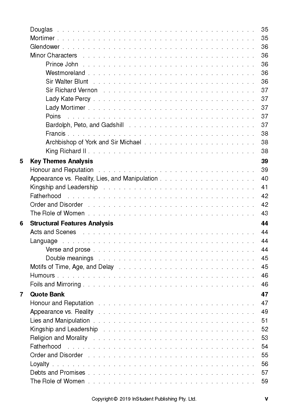 ATAR Notes Text Guide: Henry IV Part 1 by William Shakespeare - Image 4