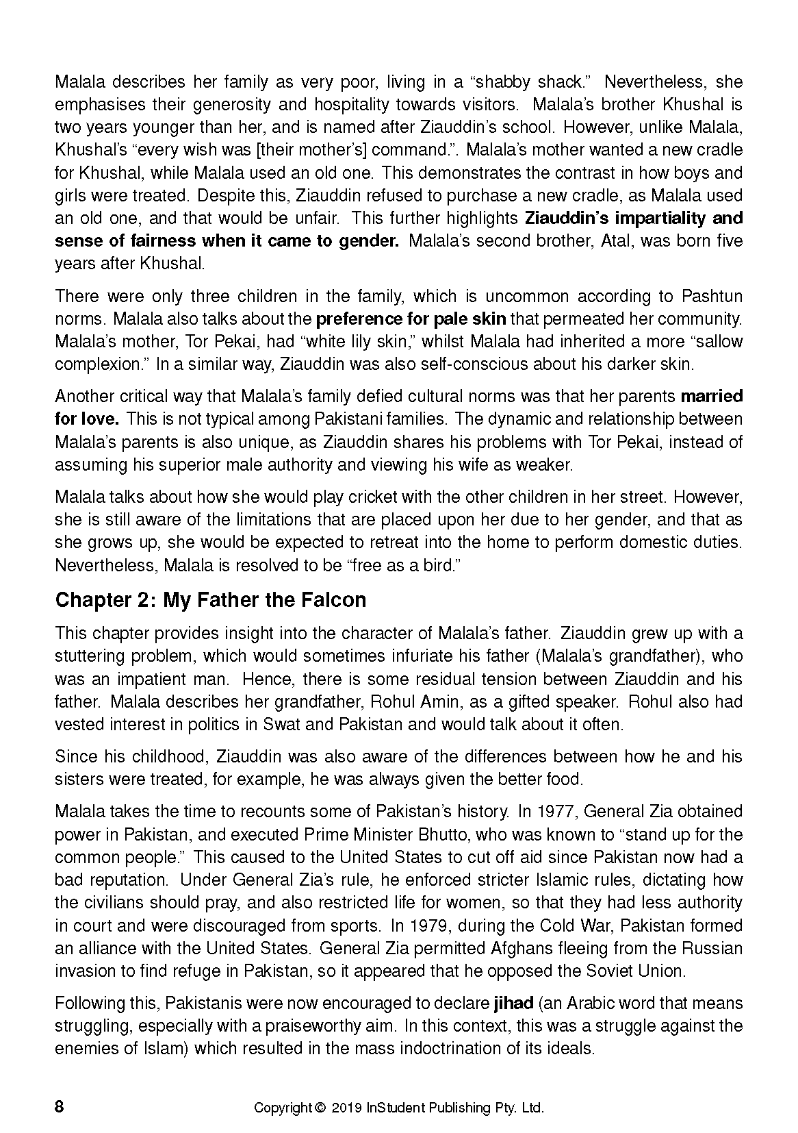 ATAR Notes Text Guide: I Am Malala by Malala Yousafzai - Image 10