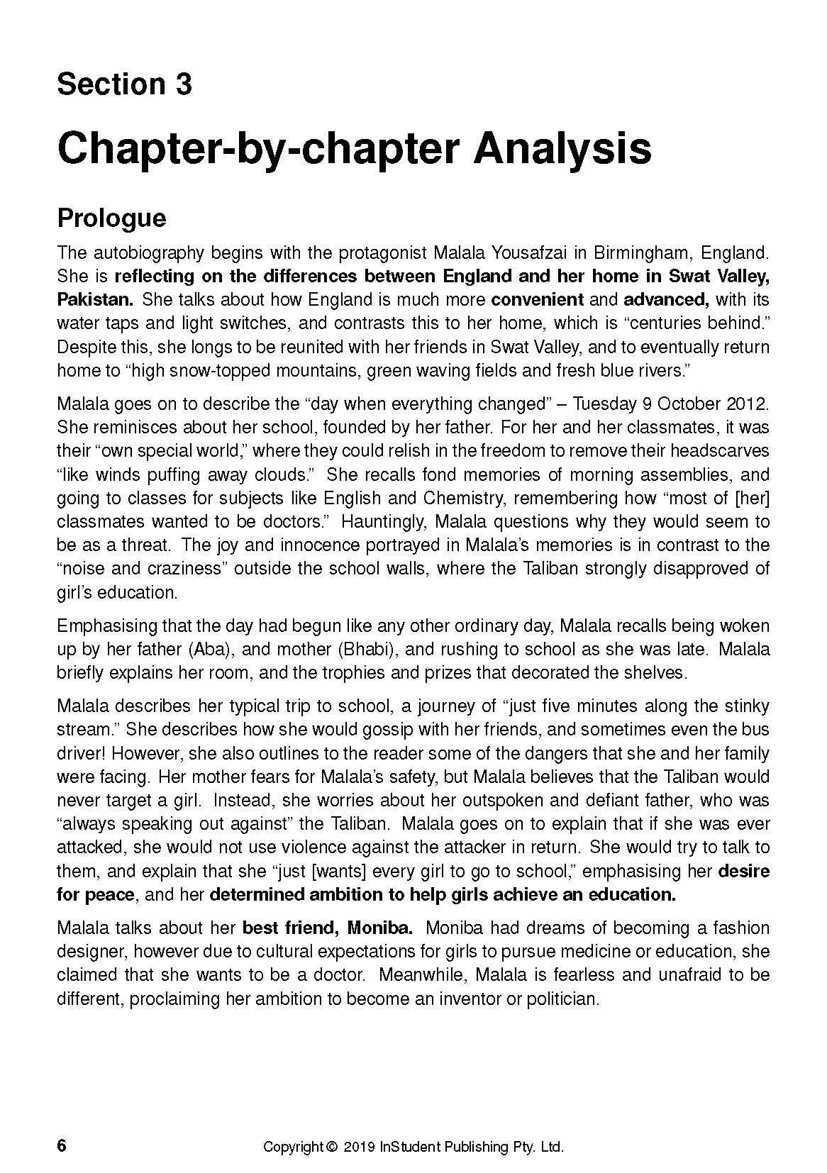 ATAR Notes Text Guide: I Am Malala by Malala Yousafzai - Image 8