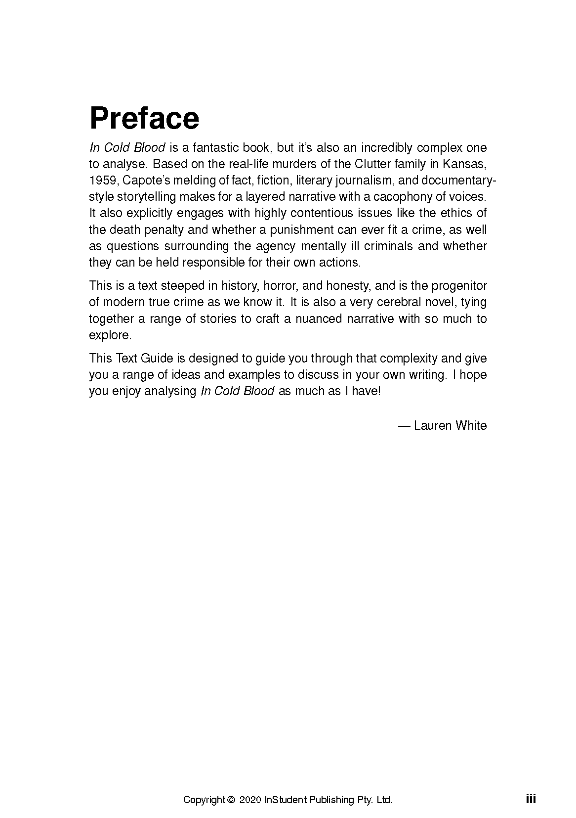ATAR Notes Text Guide: In Cold Blood by Truman Capote - Image 2