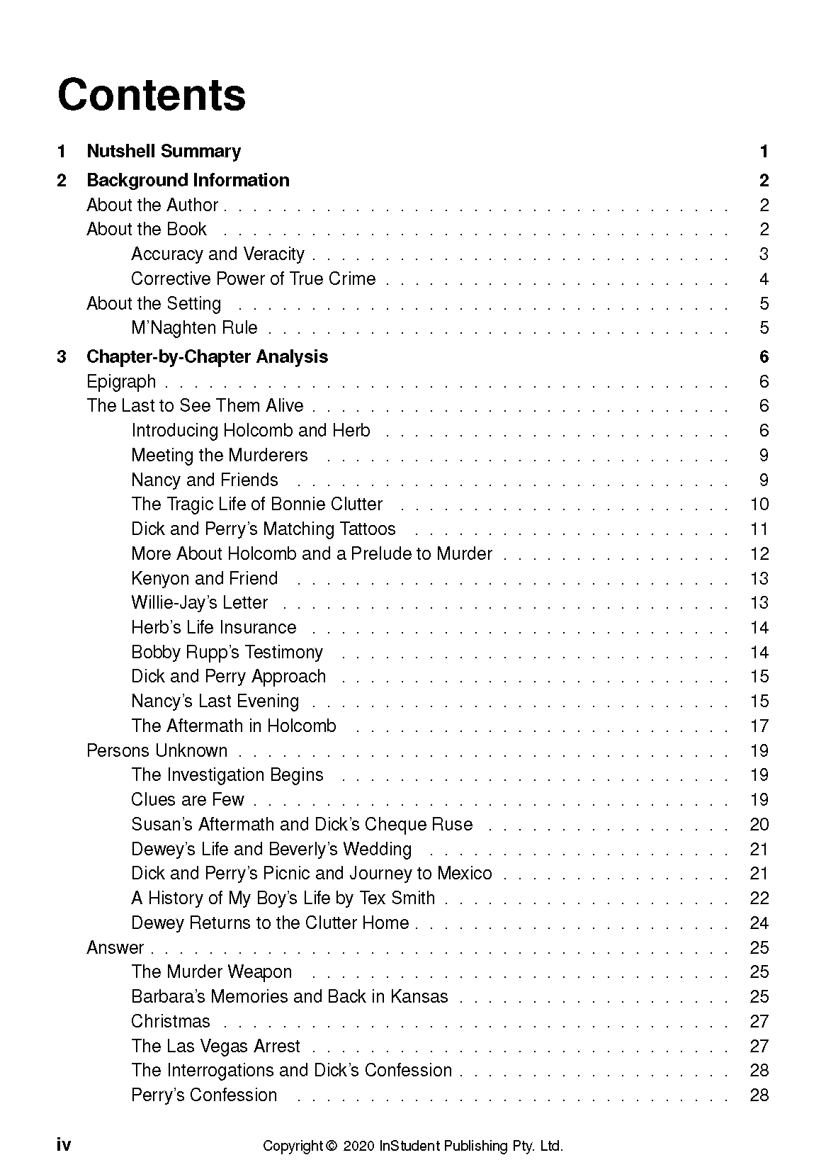 ATAR Notes Text Guide: In Cold Blood by Truman Capote - Image 3