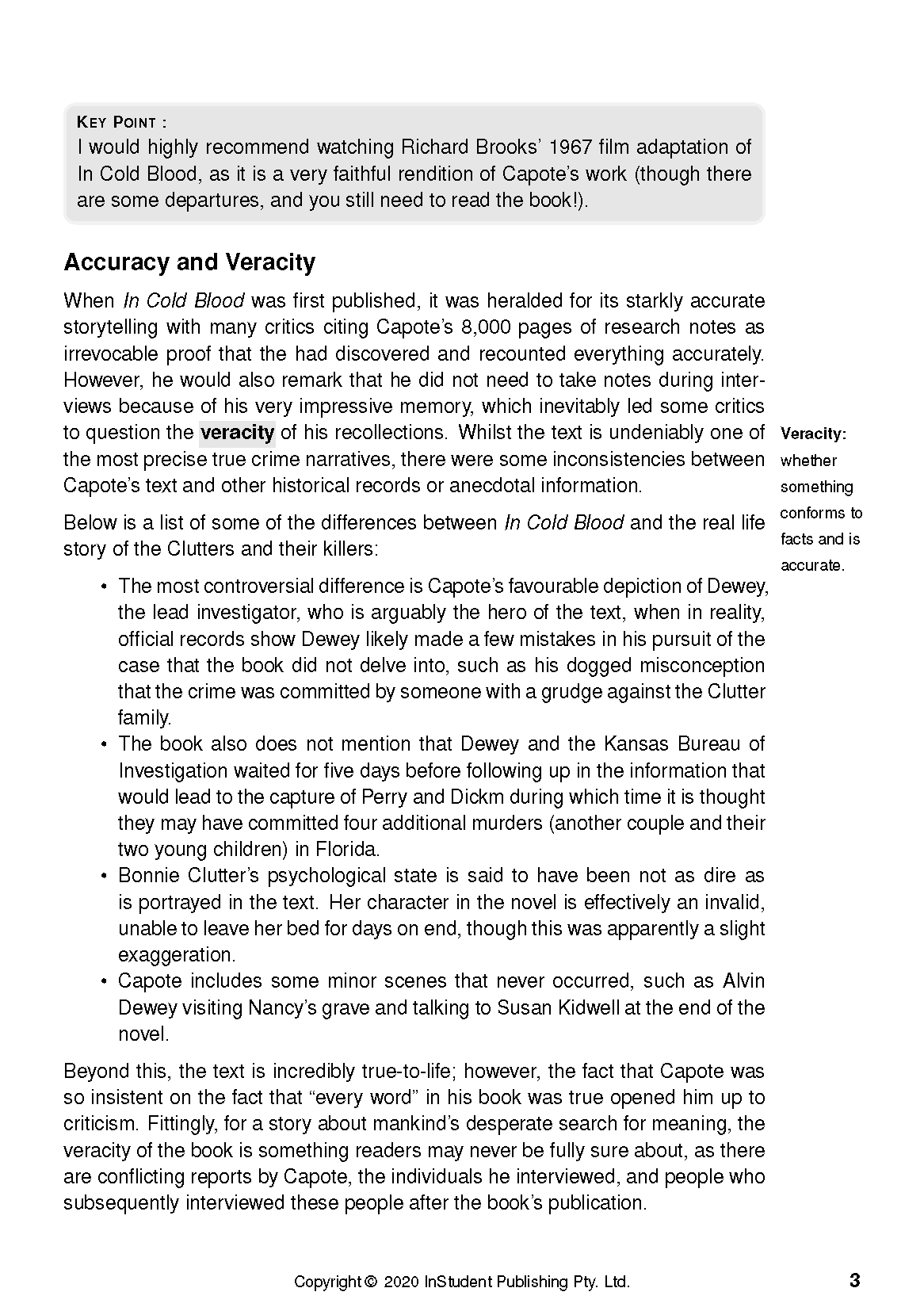 ATAR Notes Text Guide: In Cold Blood by Truman Capote - Image 8
