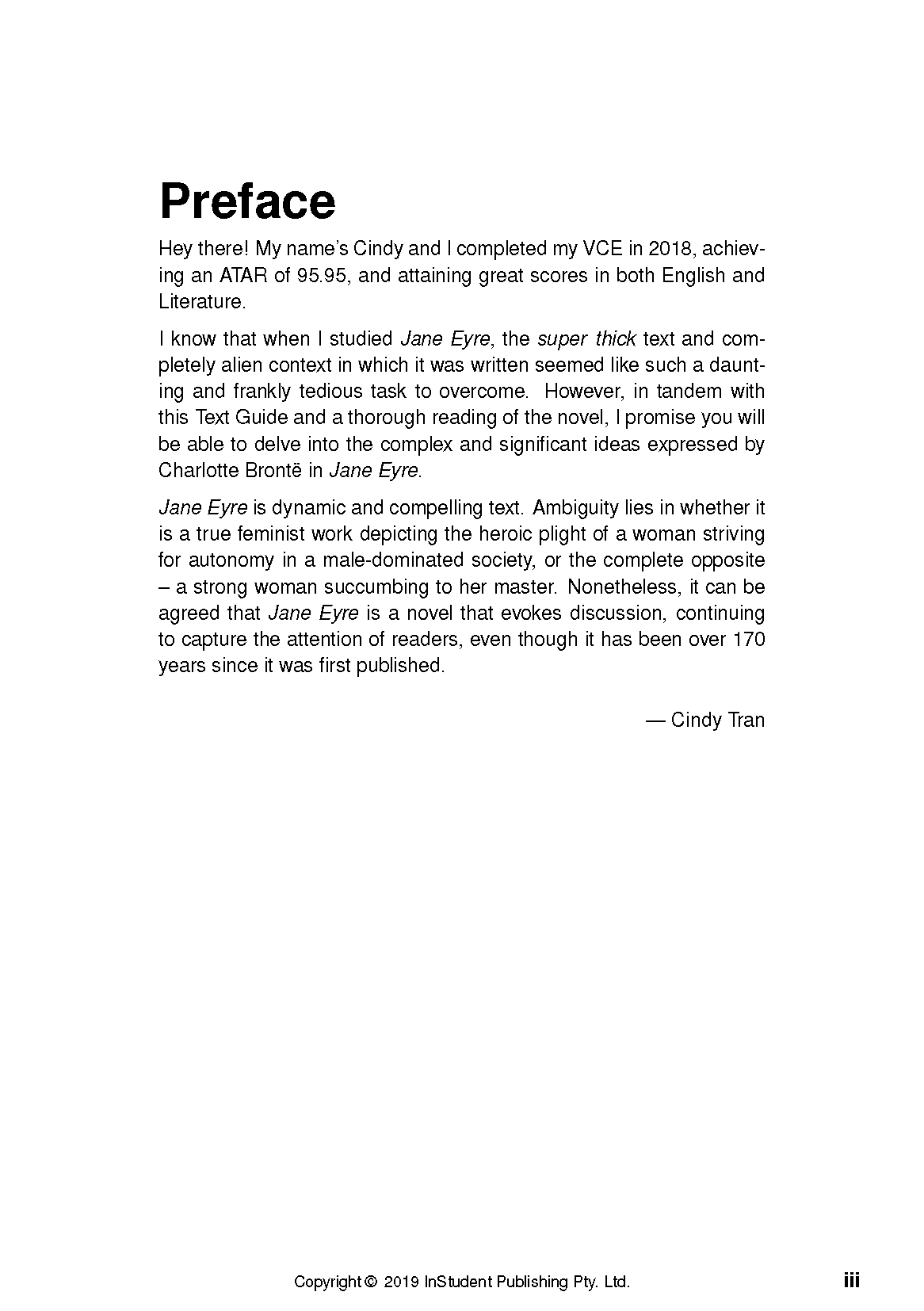 ATAR Notes Text Guide: Jane Eyre by Charlotte Bronte - Image 2