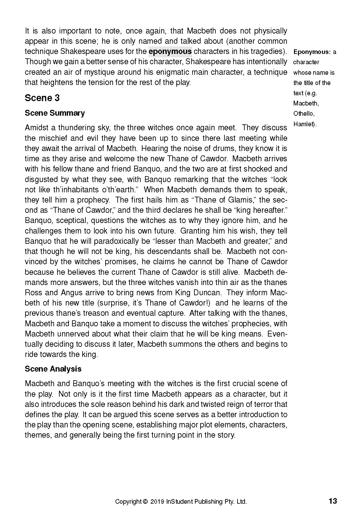 ATAR Notes Text Guide: Macbeth by William Shakespeare - Image 13