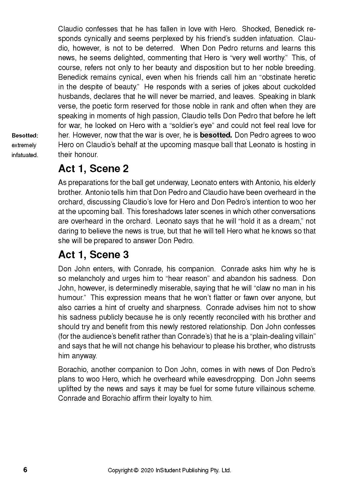 ATAR Notes Text Guide: Much Ado About Nothing by William Shakespeare - Image 10