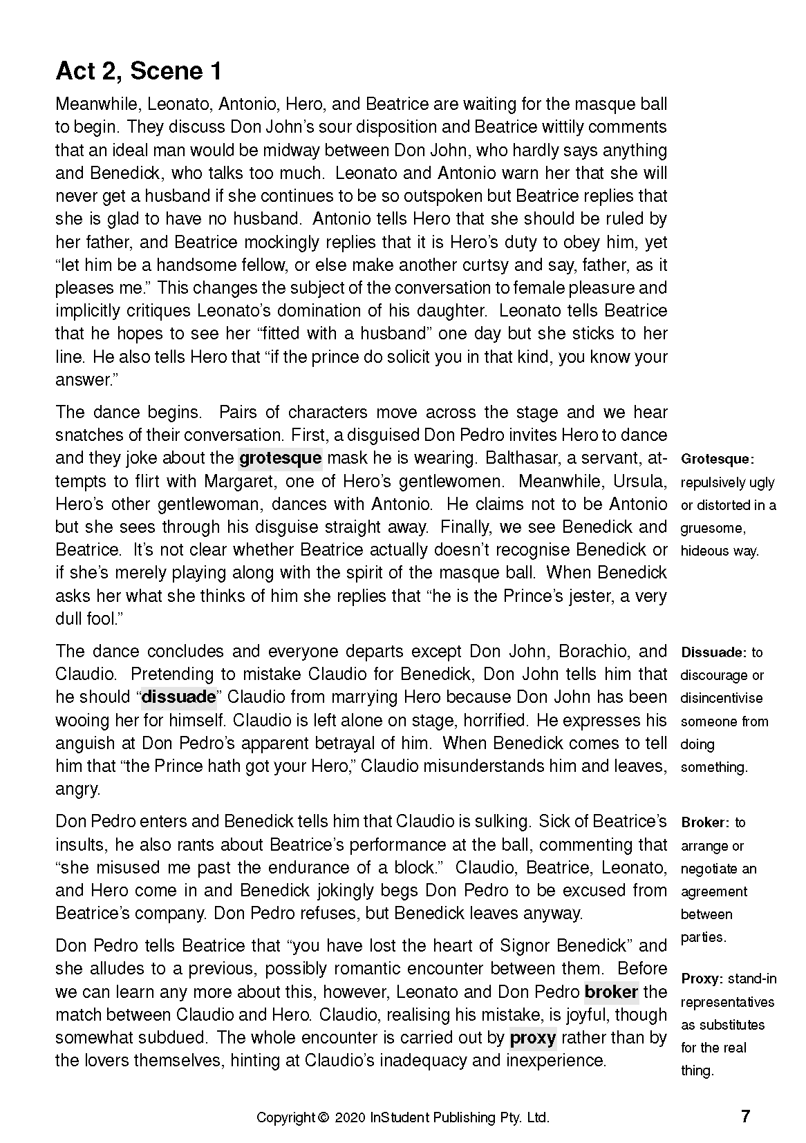 ATAR Notes Text Guide: Much Ado About Nothing by William Shakespeare - Image 11