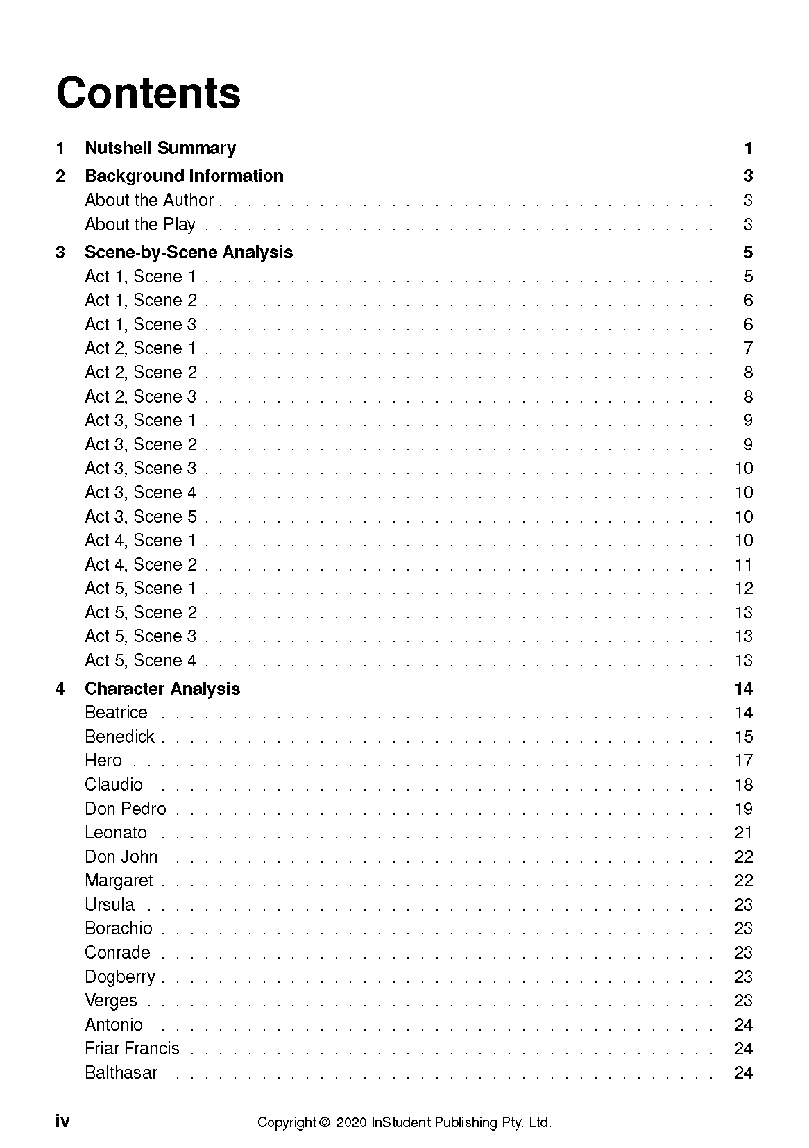 ATAR Notes Text Guide: Much Ado About Nothing by William Shakespeare - Image 3