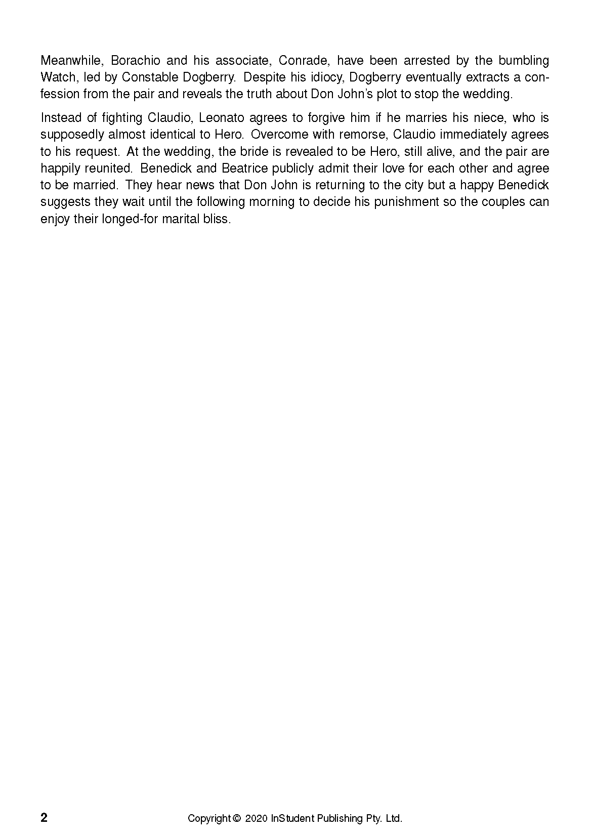 ATAR Notes Text Guide: Much Ado About Nothing by William Shakespeare - Image 6