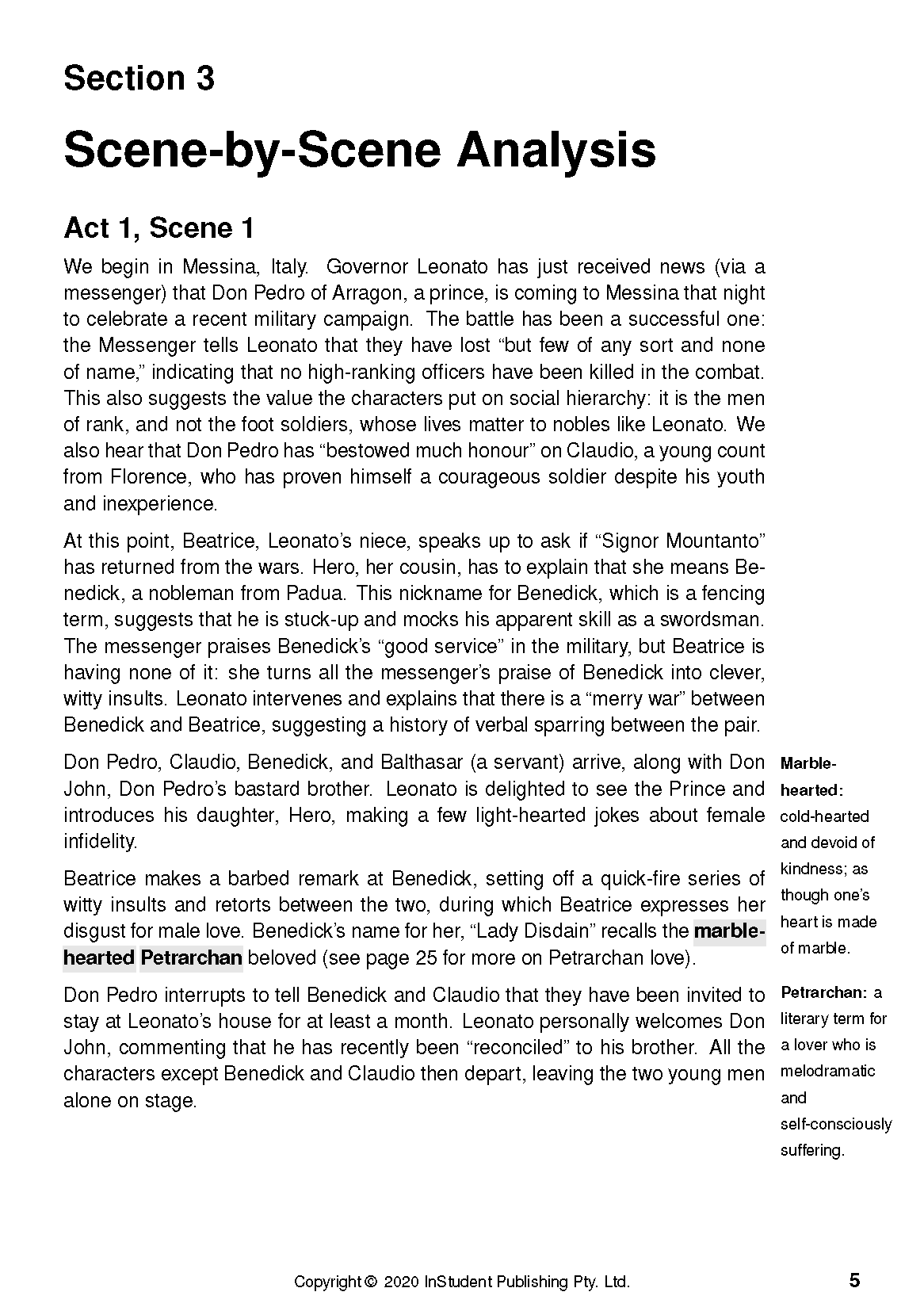 ATAR Notes Text Guide: Much Ado About Nothing by William Shakespeare - Image 9