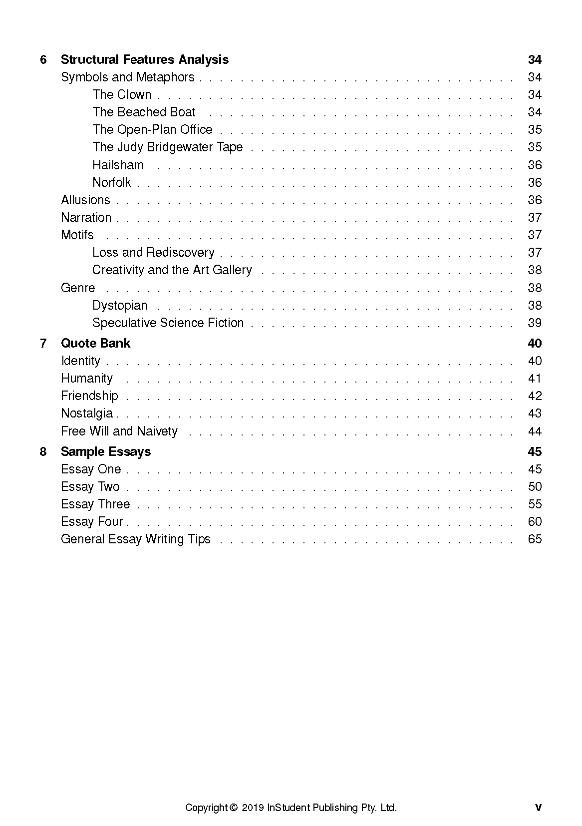ATAR Notes Text Guide: Never Let Me Go by Kazuo Ishiguro - Image 4