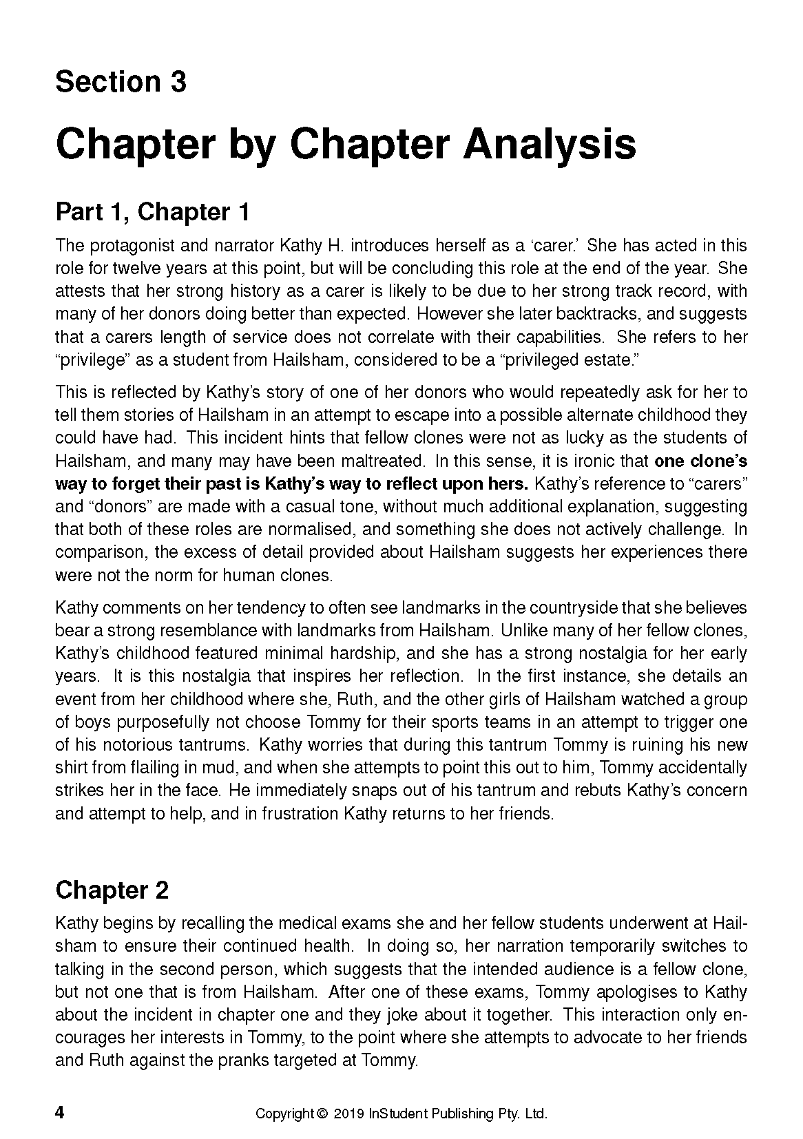 ATAR Notes Text Guide: Never Let Me Go by Kazuo Ishiguro - Image 8