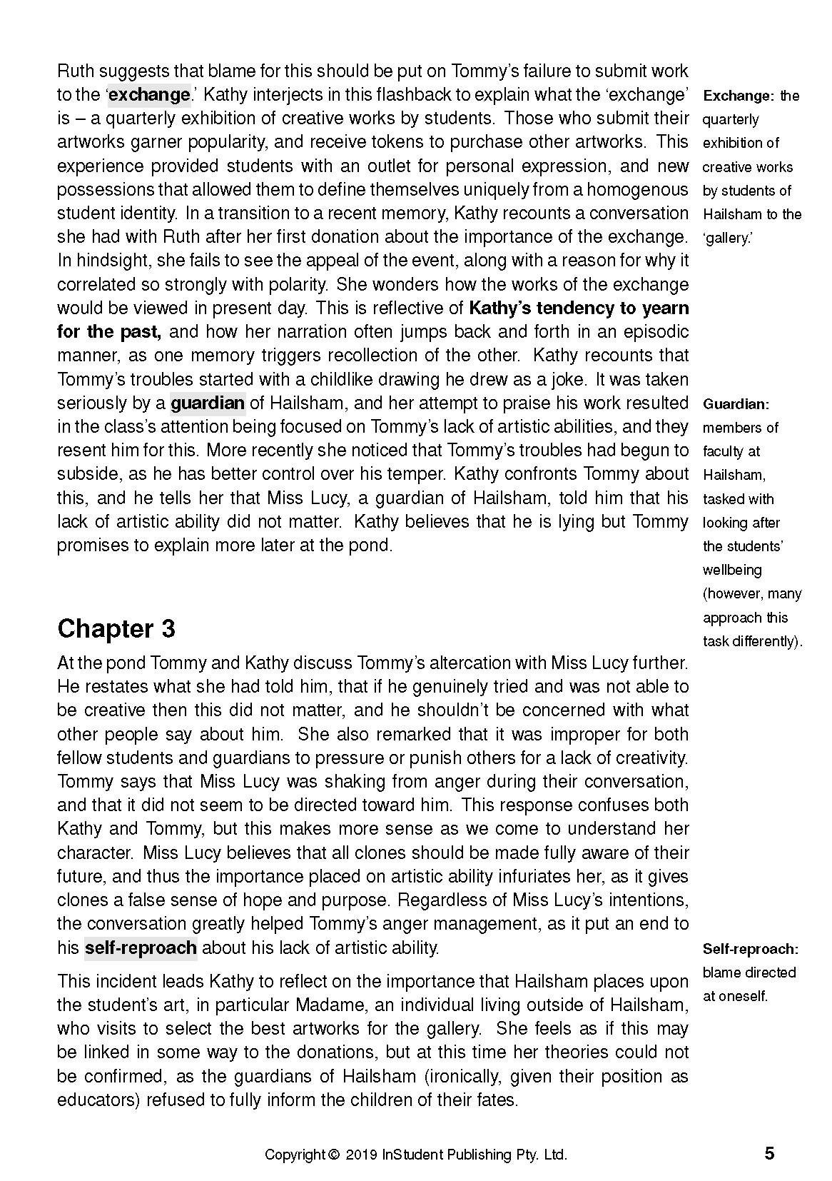 ATAR Notes Text Guide: Never Let Me Go by Kazuo Ishiguro - Image 9