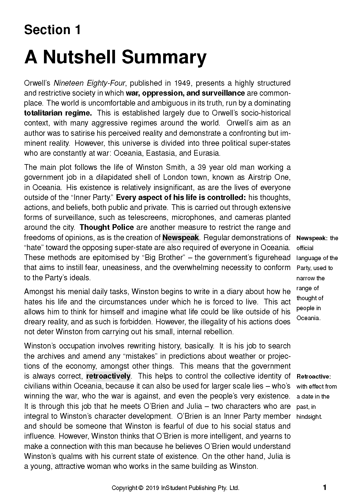 ATAR Notes Text Guide: Nineteen Eighty-Four (1984) by George Orwell - Image 6
