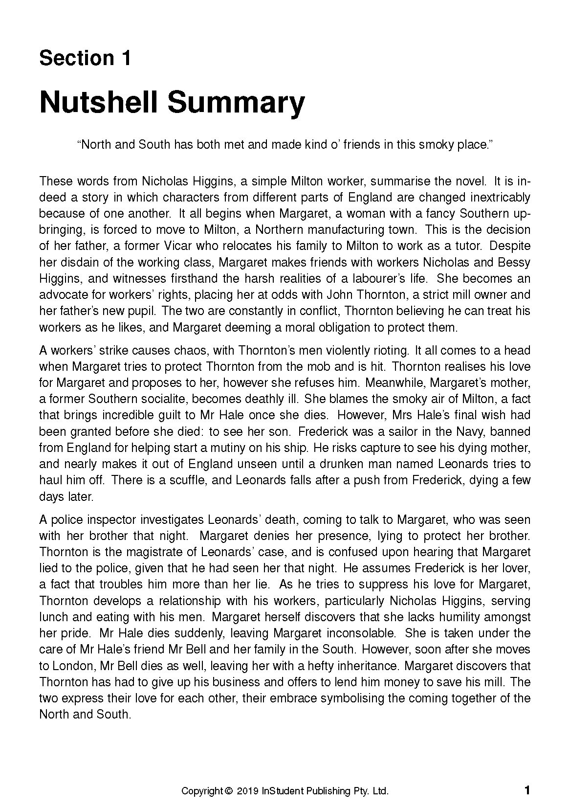 ATAR Notes Text Guide: North and South by Elizabeth Gaskell - Image 6