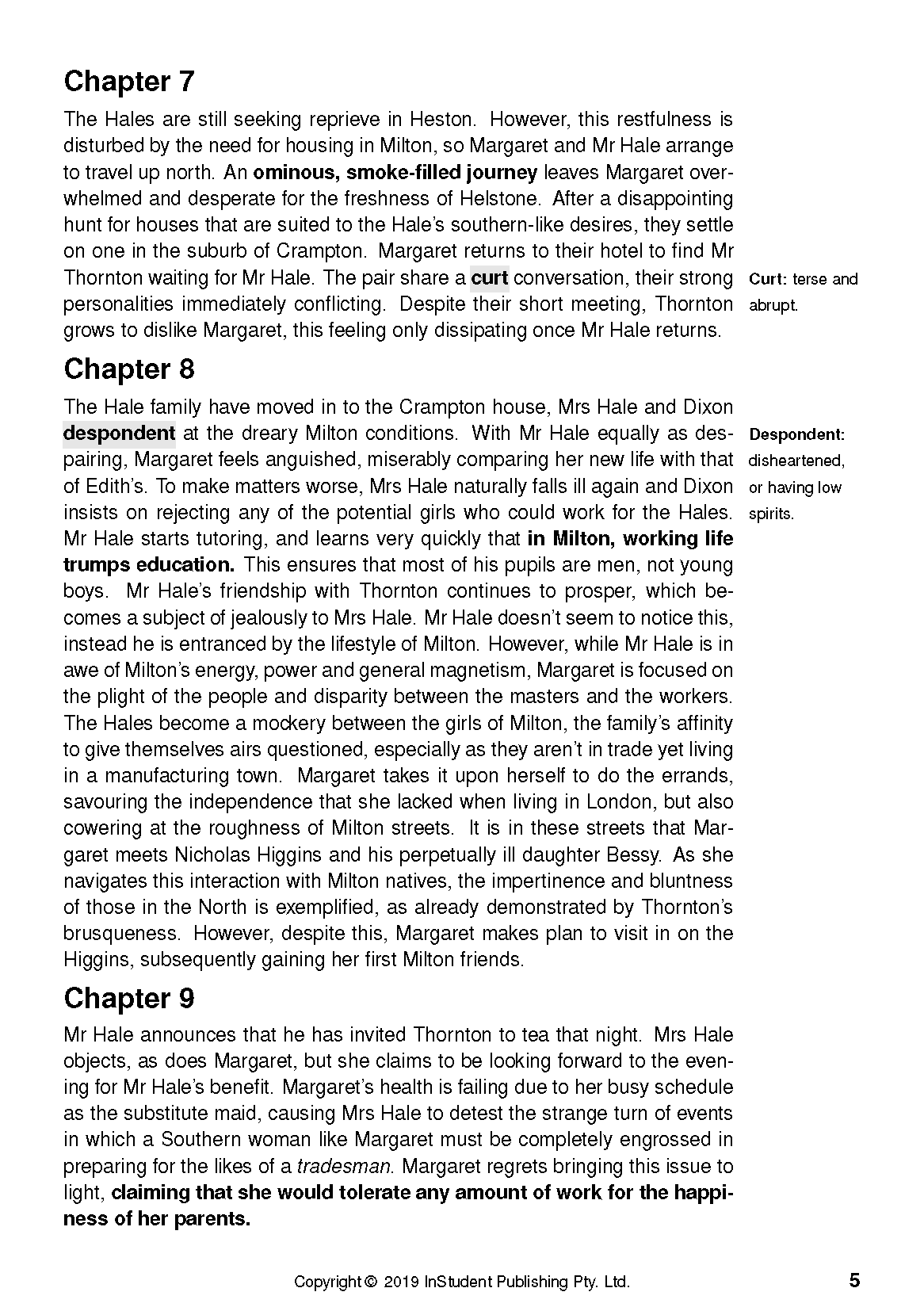 ATAR Notes Text Guide: North and South by Elizabeth Gaskell - Image 9