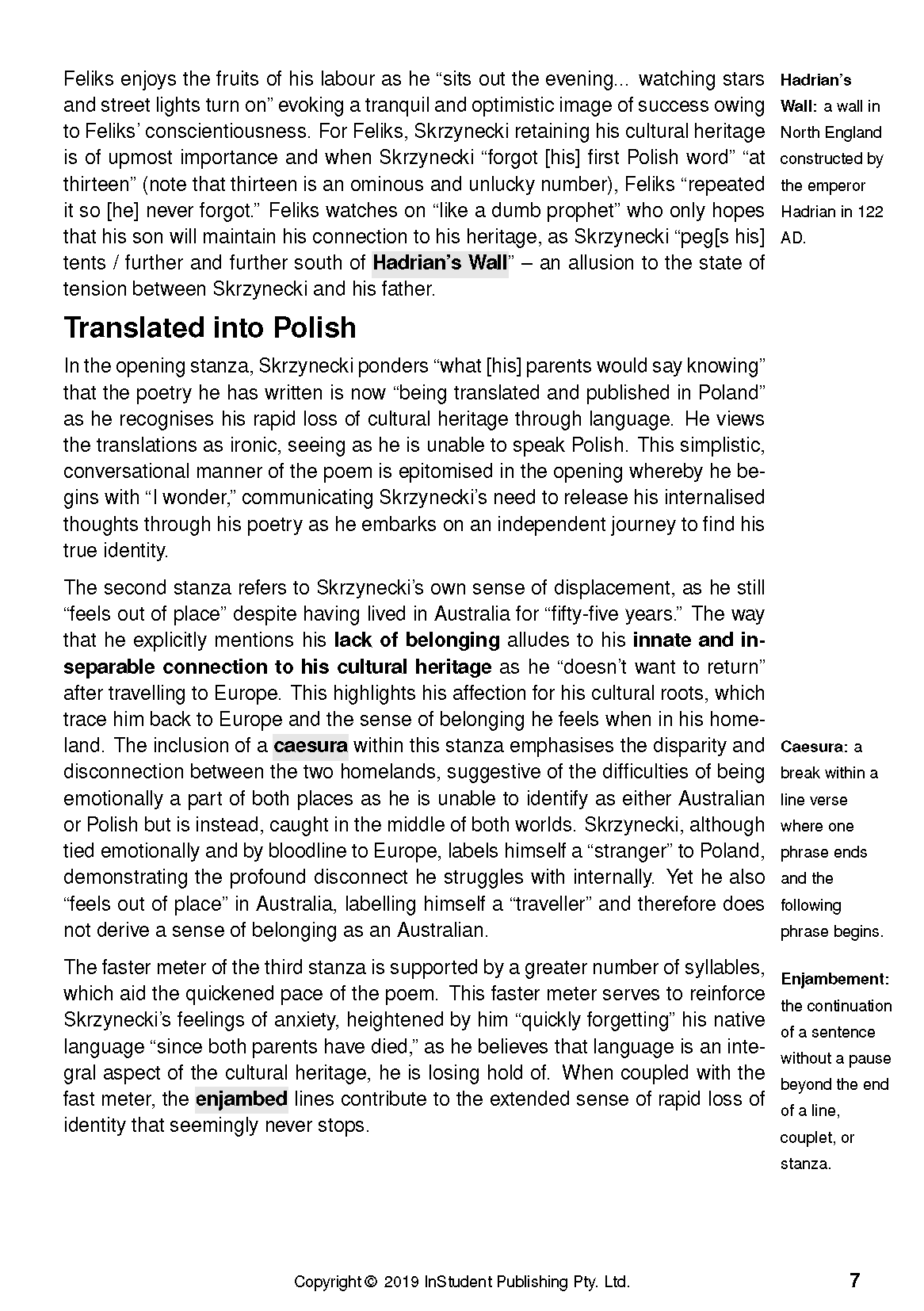 ATAR Notes Text Guide: Old/New World by Peter Skrzynecki - Image 12