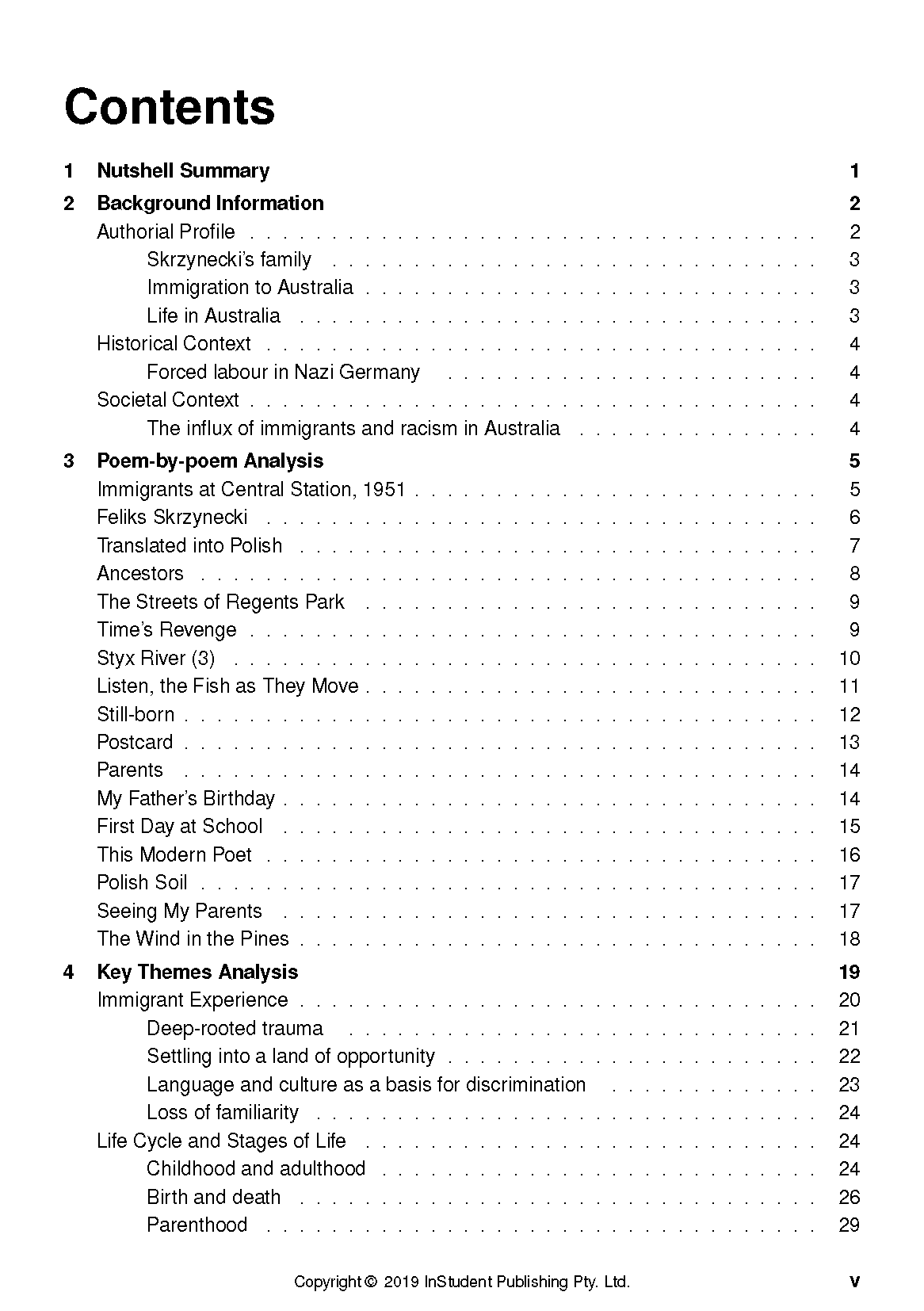 ATAR Notes Text Guide: Old/New World by Peter Skrzynecki - Image 3