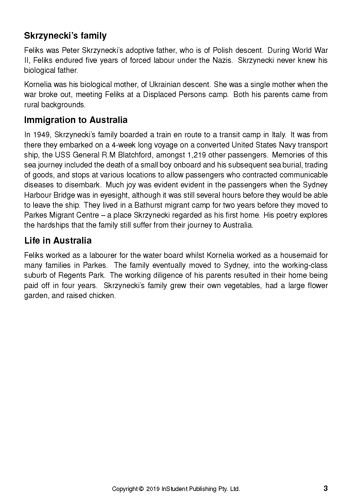 ATAR Notes Text Guide: Old/New World by Peter Skrzynecki - Image 8