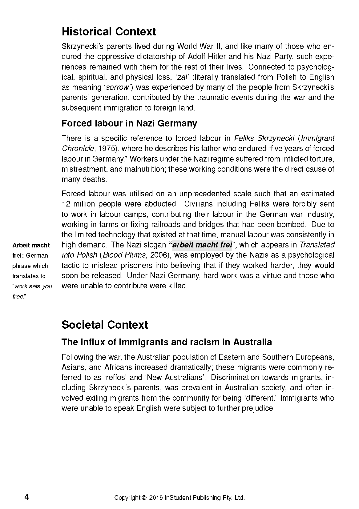 ATAR Notes Text Guide: Old/New World by Peter Skrzynecki - Image 9