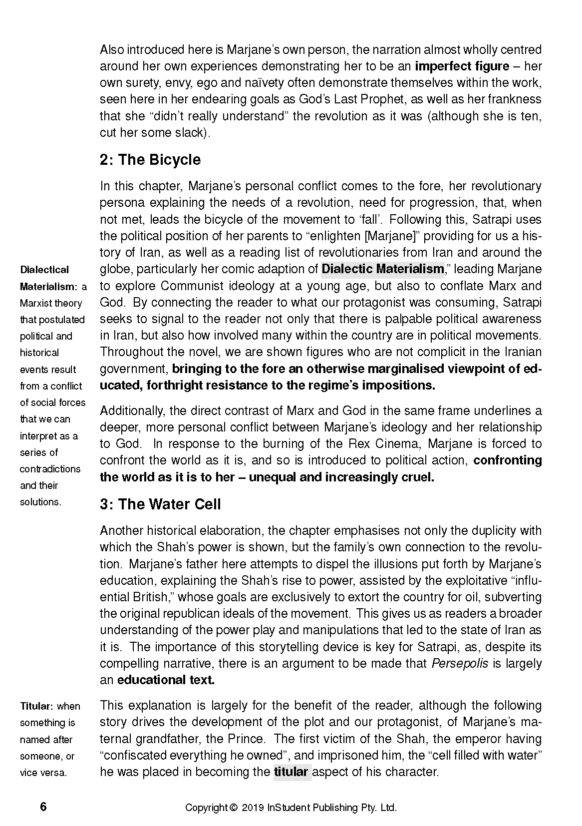 ATAR Notes Text Guide: Persepolis by Marjane Satrapi - Image 11