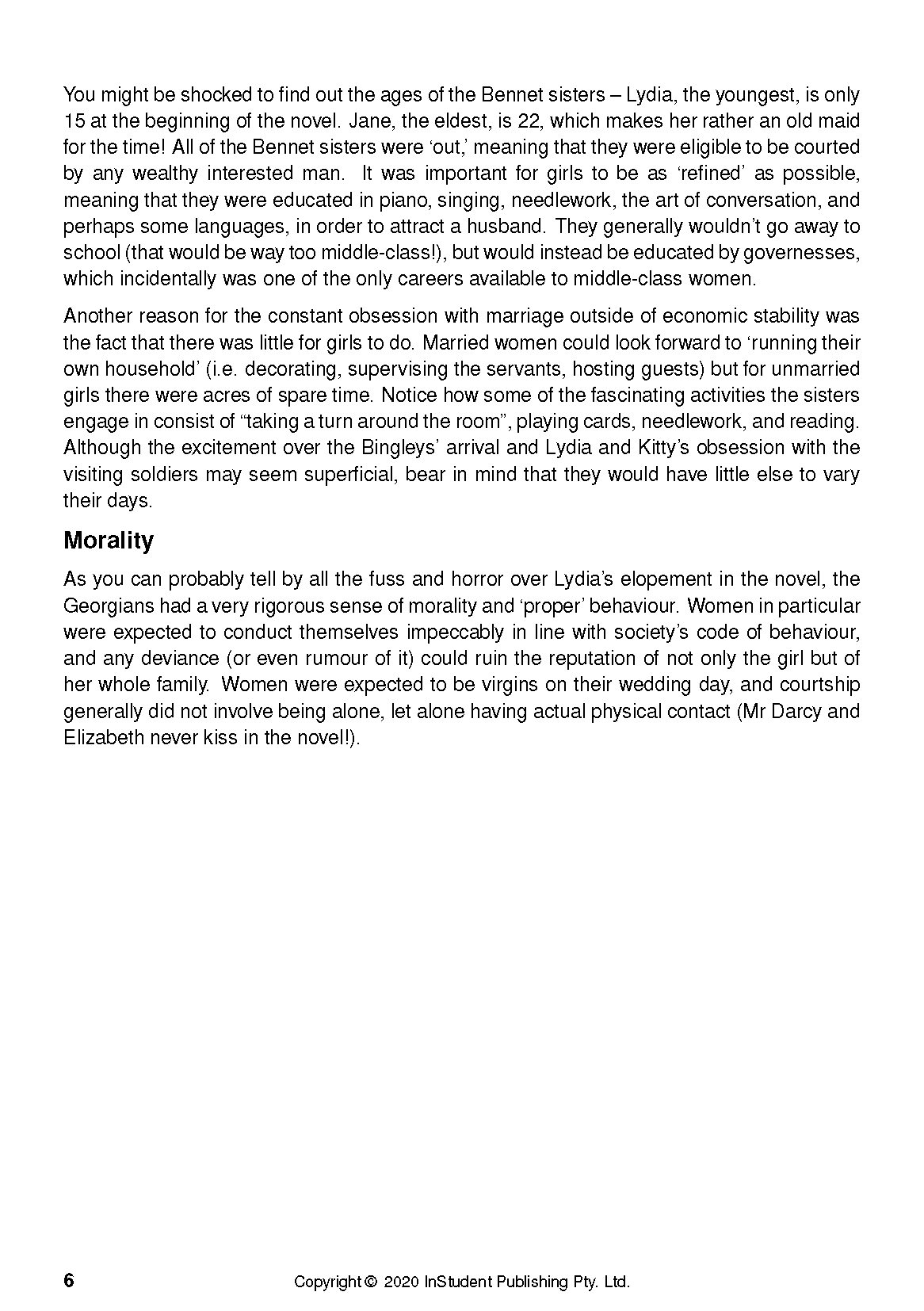 ATAR Notes Text Guide: Pride and Prejudice by Jane Austen - Image 10