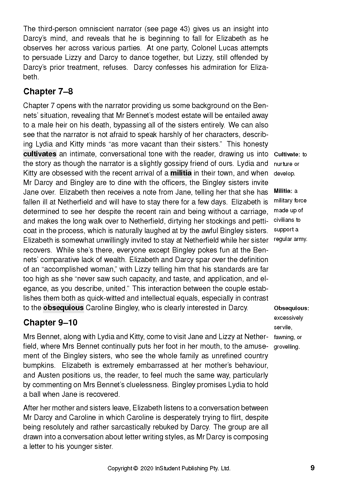 ATAR Notes Text Guide: Pride and Prejudice by Jane Austen - Image 13